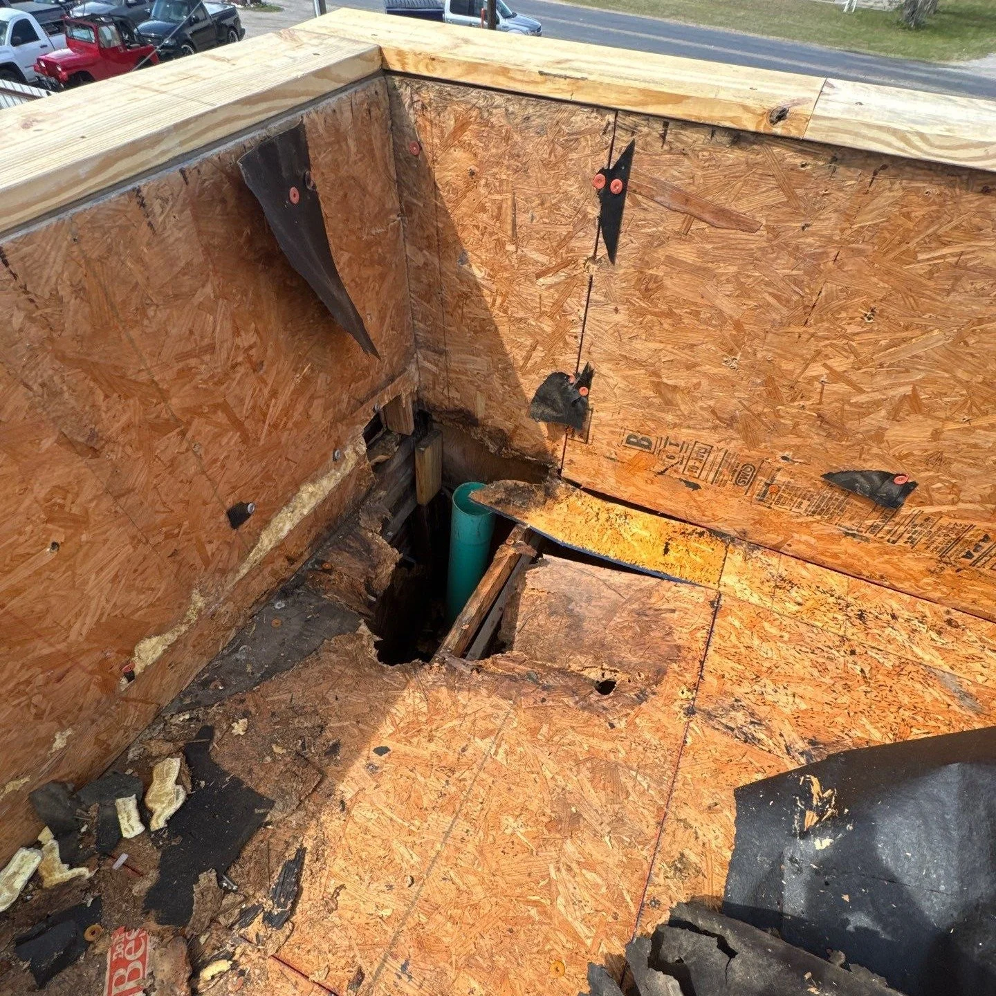 What&rsquo;s underneath matters just as much as what&rsquo;s on top.

During this install, we uncovered significant decking damage that couldn&rsquo;t be ignored.

We don&rsquo;t cut corners. We fix the problem the right way!

 #RoofWithEmber #SeeYou