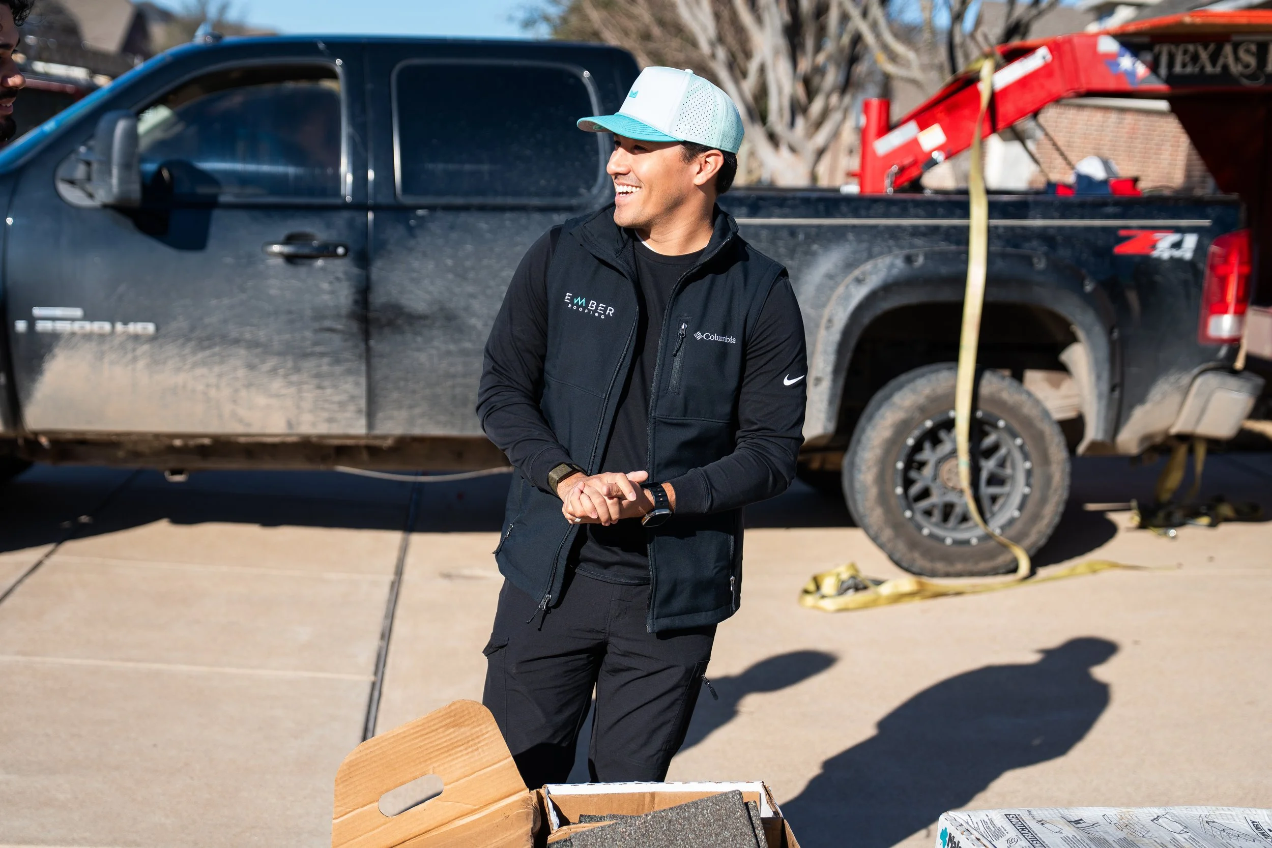 Our fearless leader always leading from the front and setting the standard! Get a quote from him now!