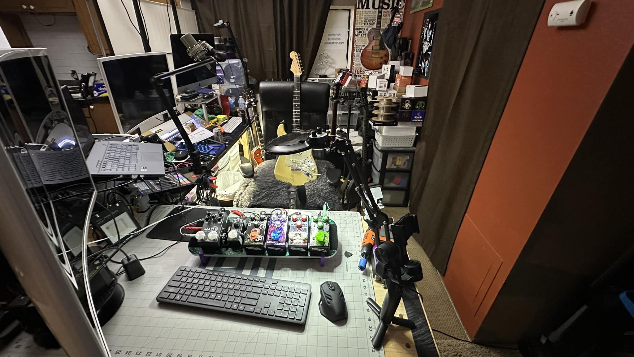 Messy area - but a fun messy area 
Thank you Brian C Hadley for the fun afternoon yesterday