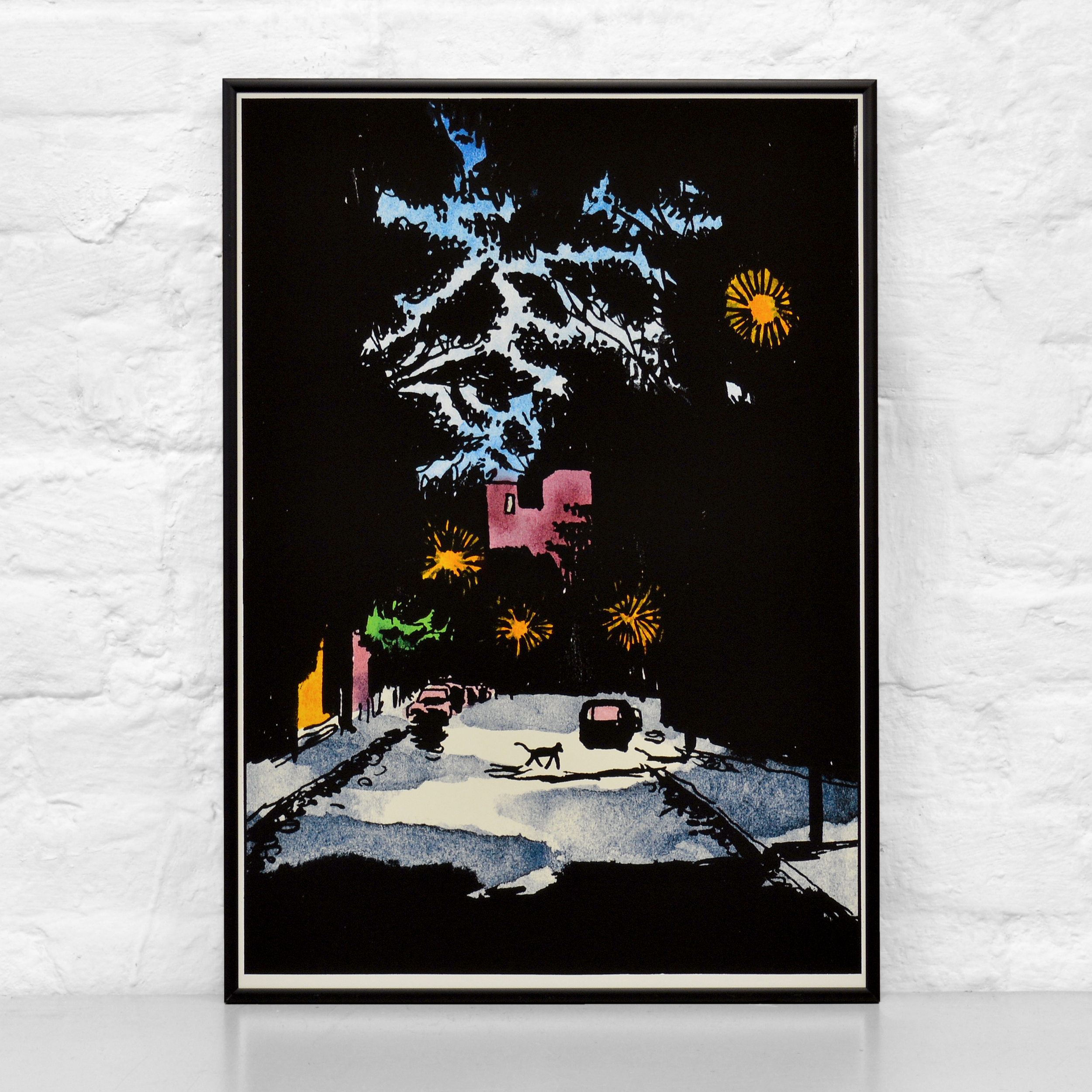 "Crouch End" Screenprint