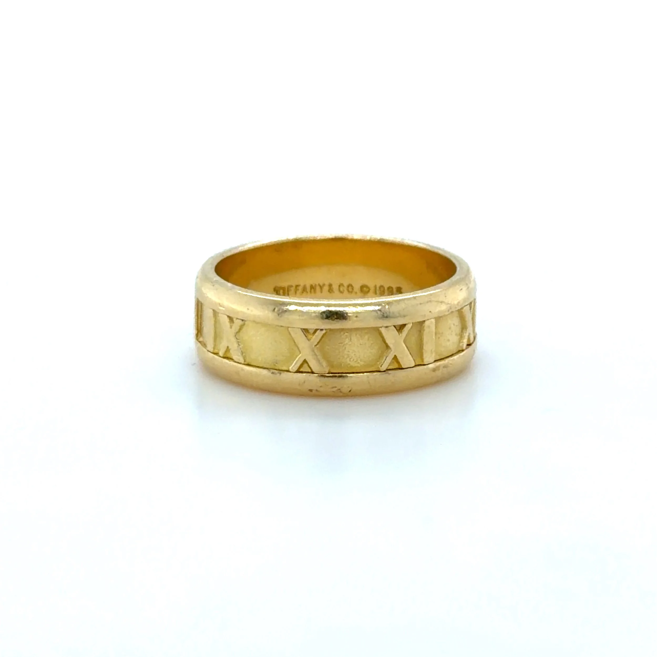 Tiffany & Co. 18 Karat Gold Atlas Band Ring