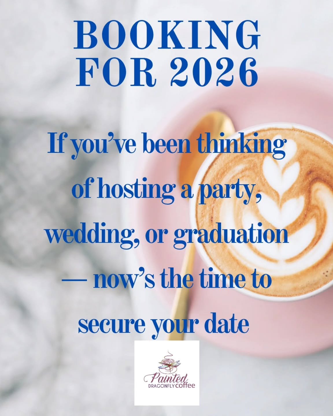 It's time to start planning! We're booking events for the 2026 season - weddings, graduations, and more - don't forget the coffee ☕️! #2026 #mnseniors #mnweddings #mnweddingcoordinator #summer2026