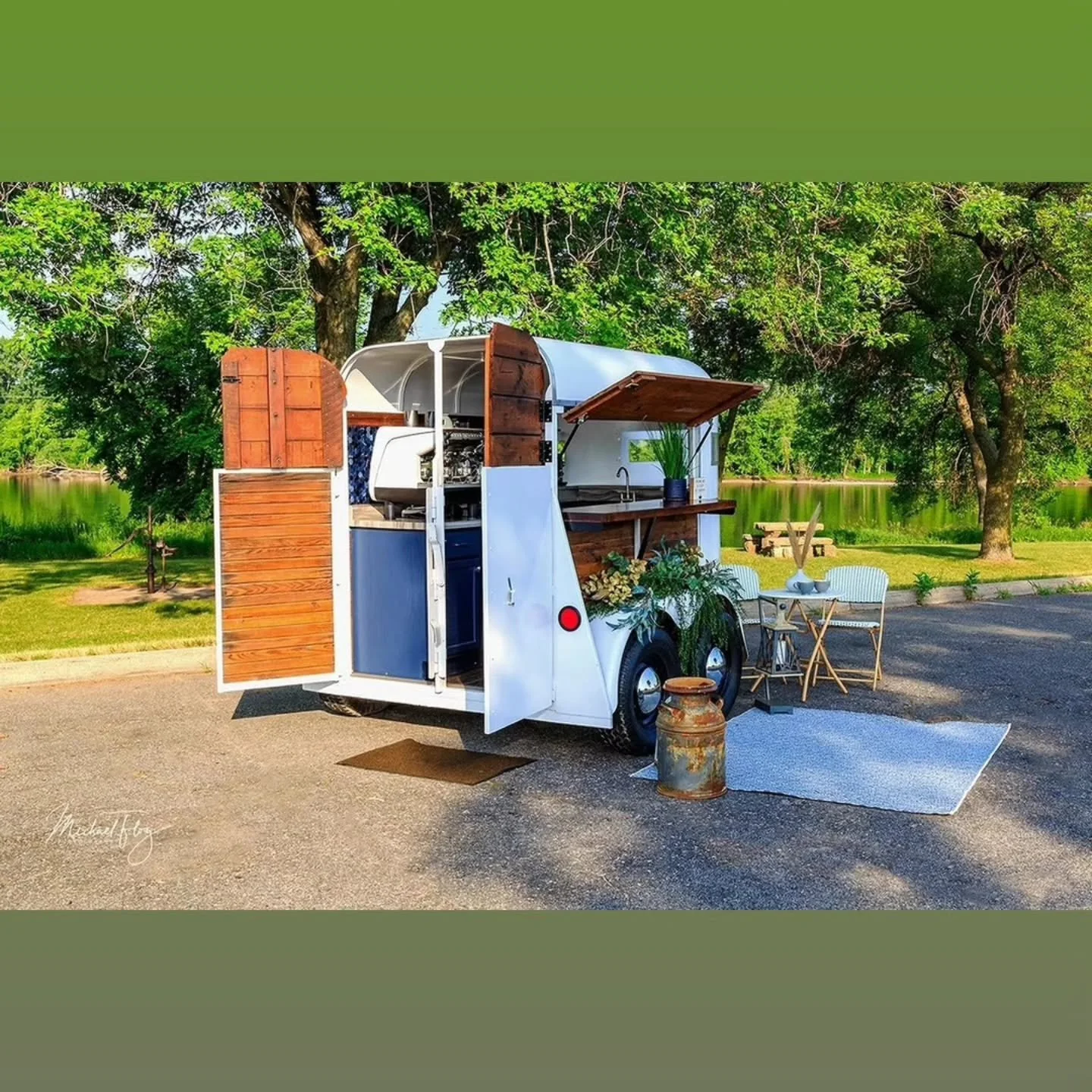 For Sale: One-of-a-Kind Turnkey Mobile Coffee Trailer
1972 Pace Coffee Trailer | Available June 21

Price: $22,000
Bring your coffee business, energy drink vibe or dirty sodas on the road with this beautifully renovated and fully equipped mobile coff
