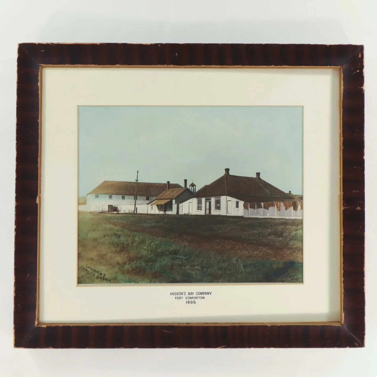 Step into the roots of Edmonton. 

From the Hudson&rsquo;s Bay Company  that shaped our streets ➡️ to Mathers&rsquo; 1890s view of Jasper Ave ➡️ to Ernest Brown&rsquo;s rare hand-tinted image of the final Fort Edmonton&hellip;

These treasures don&rs