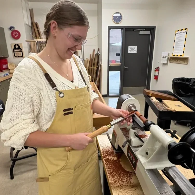 AIMS Playshop - Making Sawdust