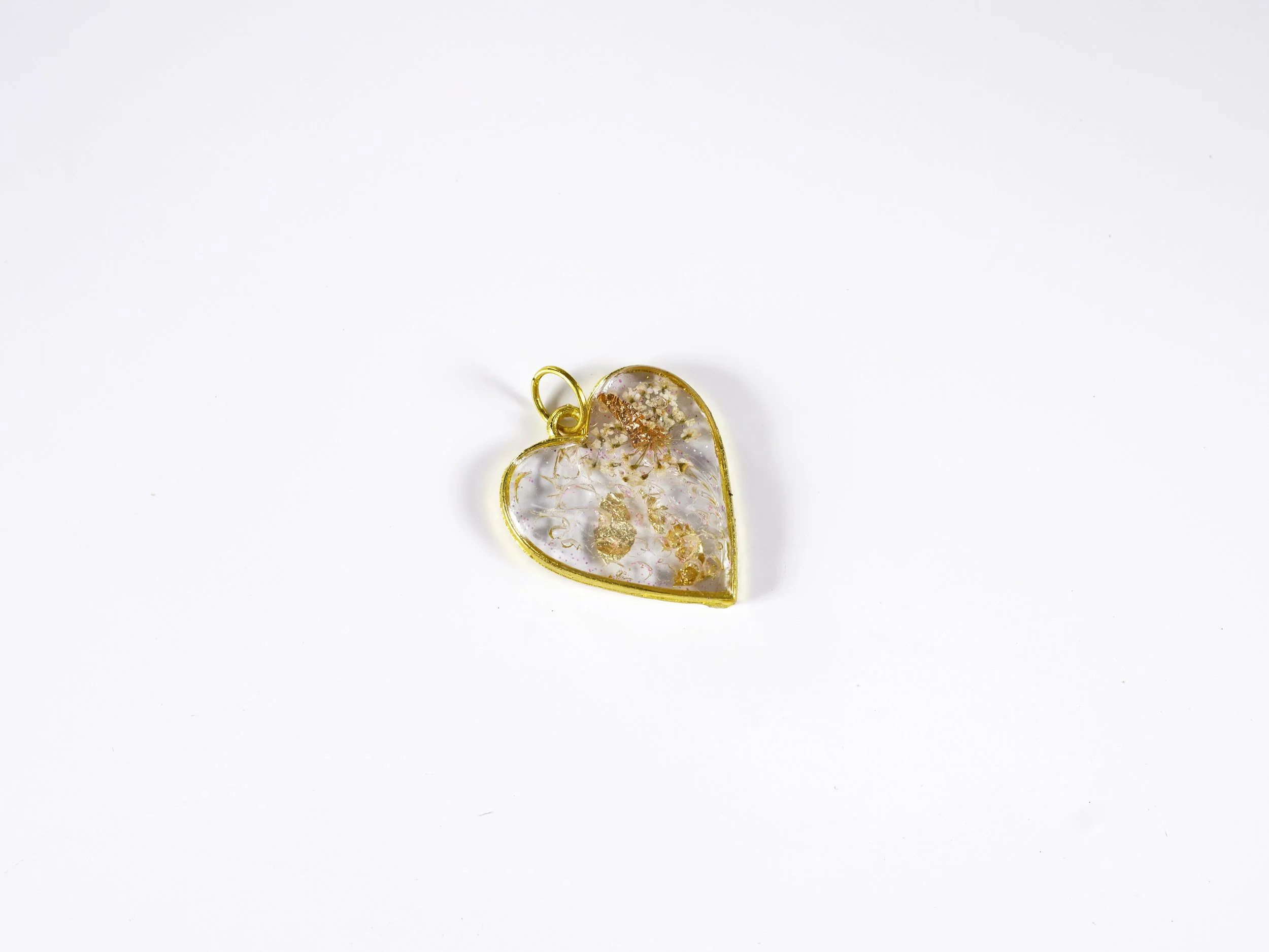 Resin Heart Charm