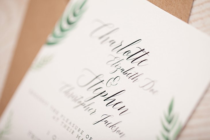 Wedding stationary