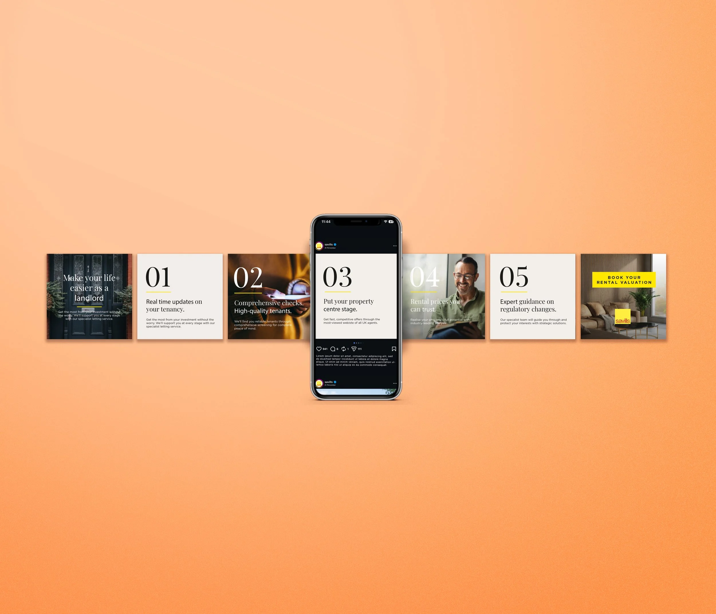 Savills Residential brand campaign