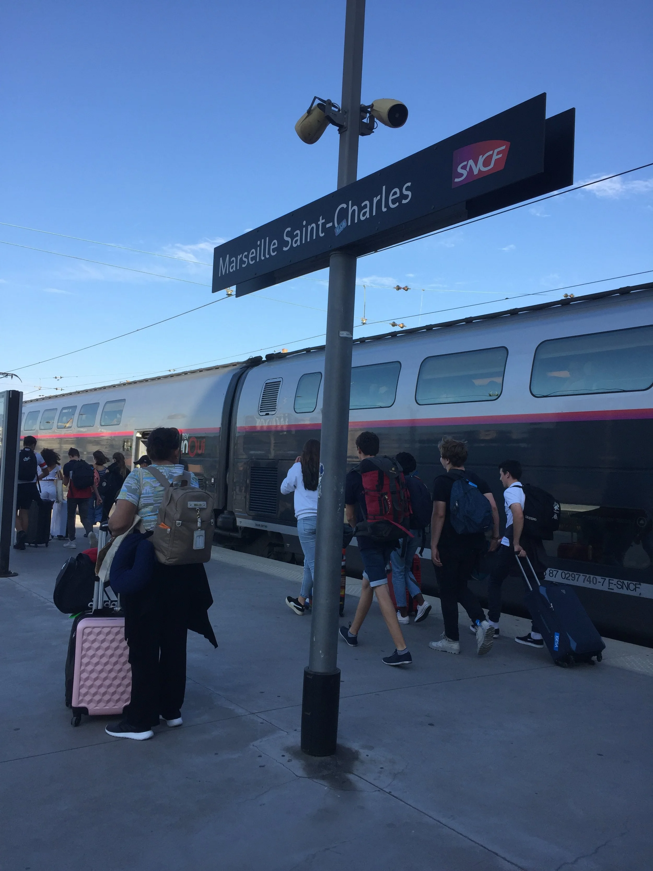Marseille train station