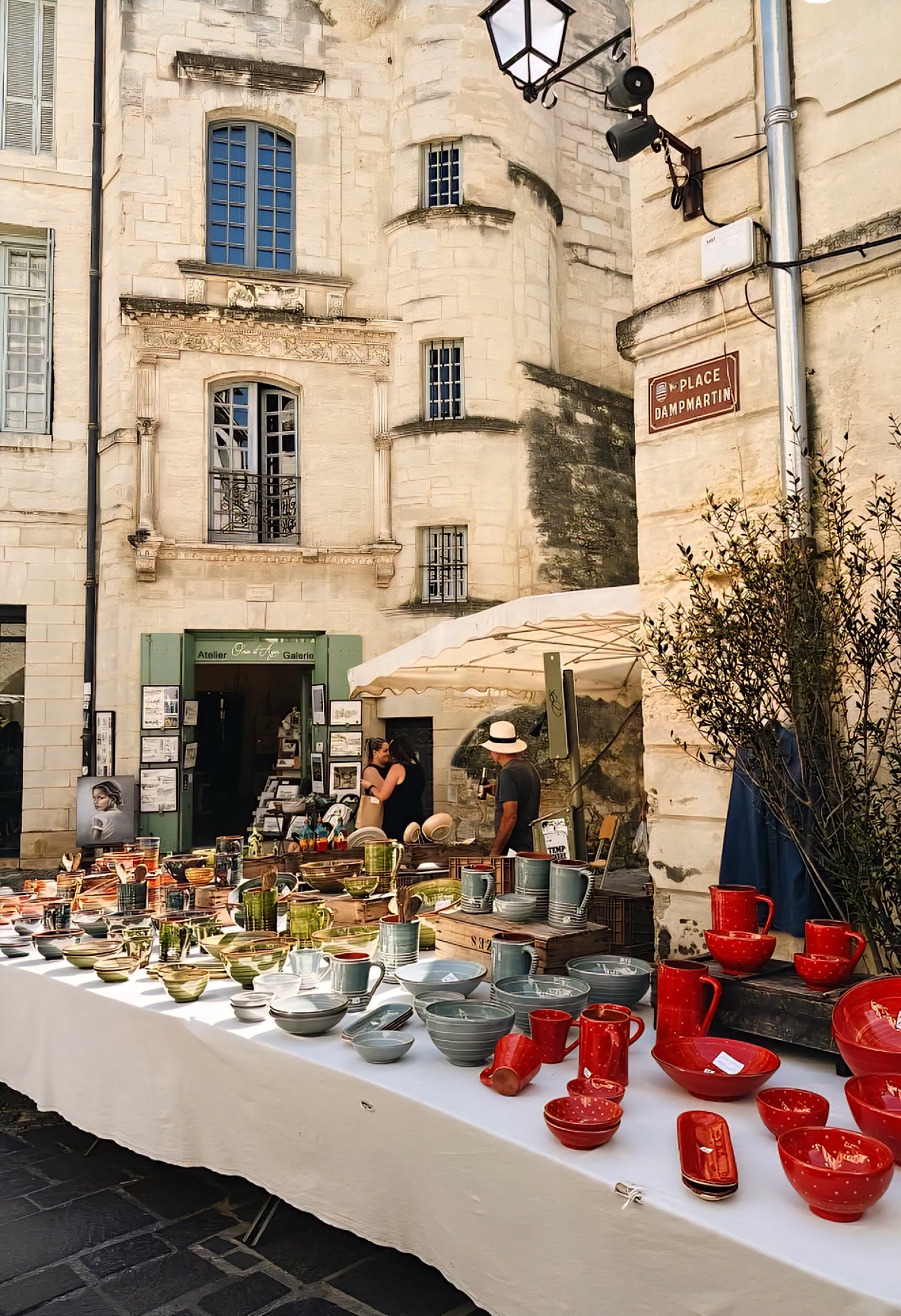 Uzès Market Day