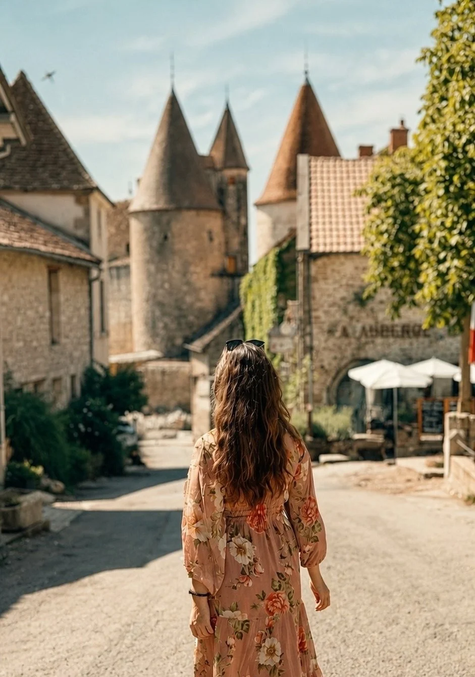 street in Semur-en-Auxois