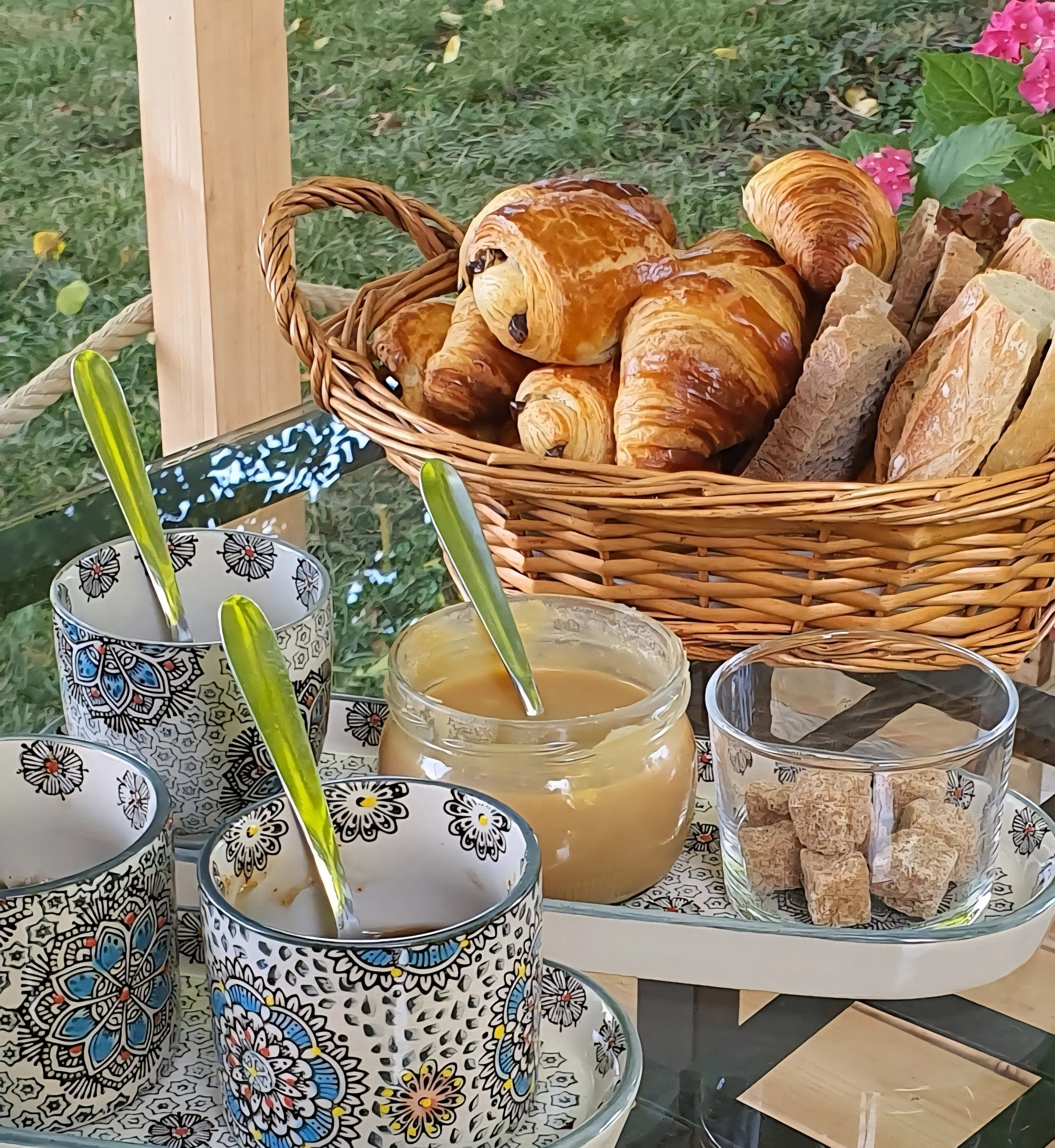 french guesthouse breakfast