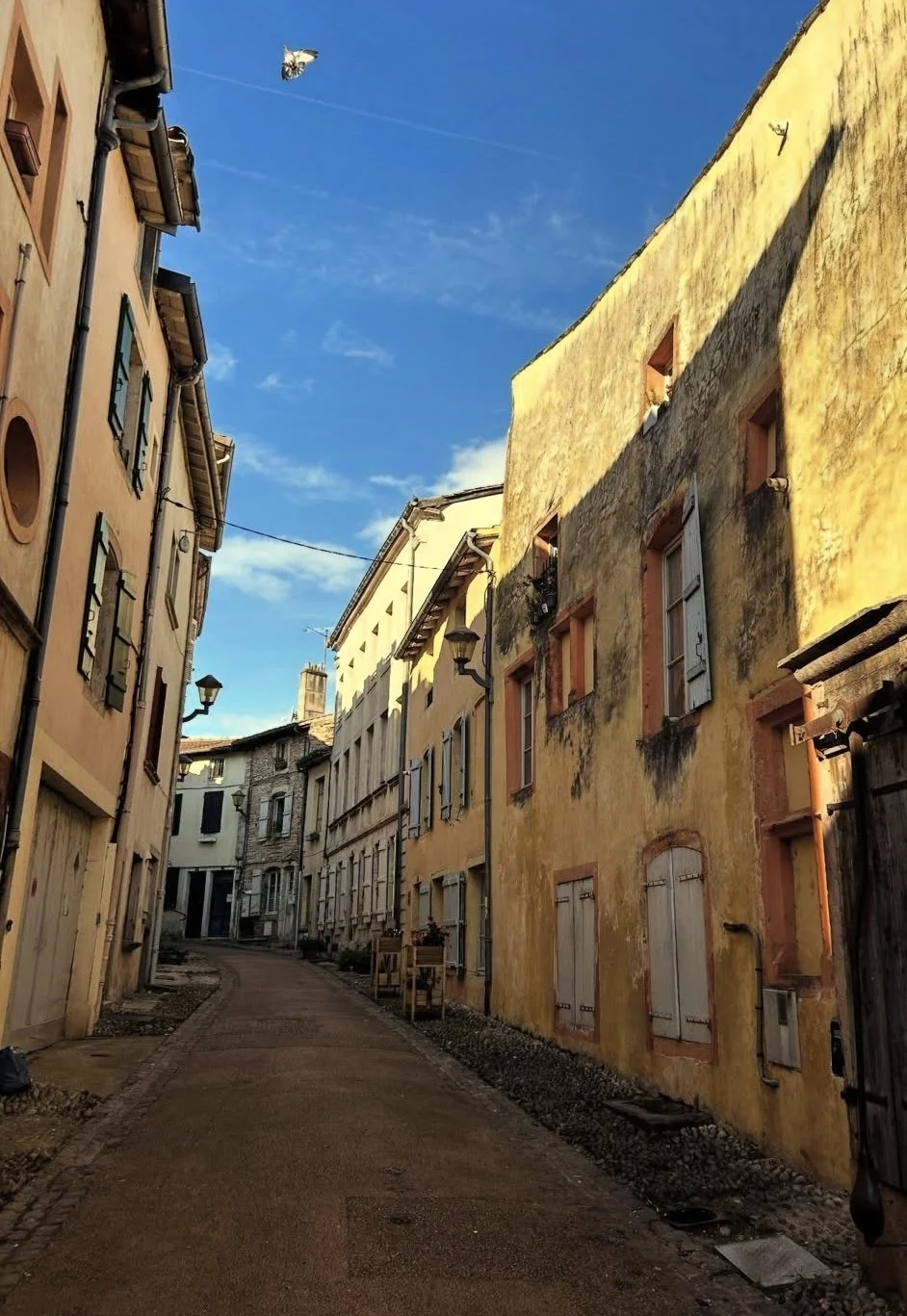 Street in Tournus, Burgundy