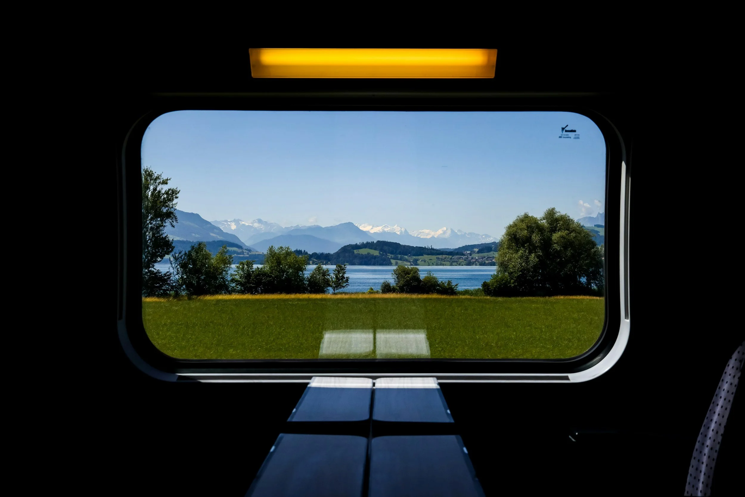 train window seat