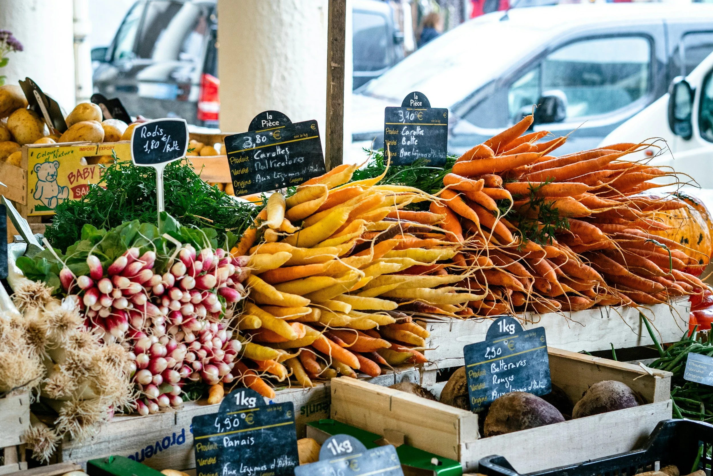 winter market france
