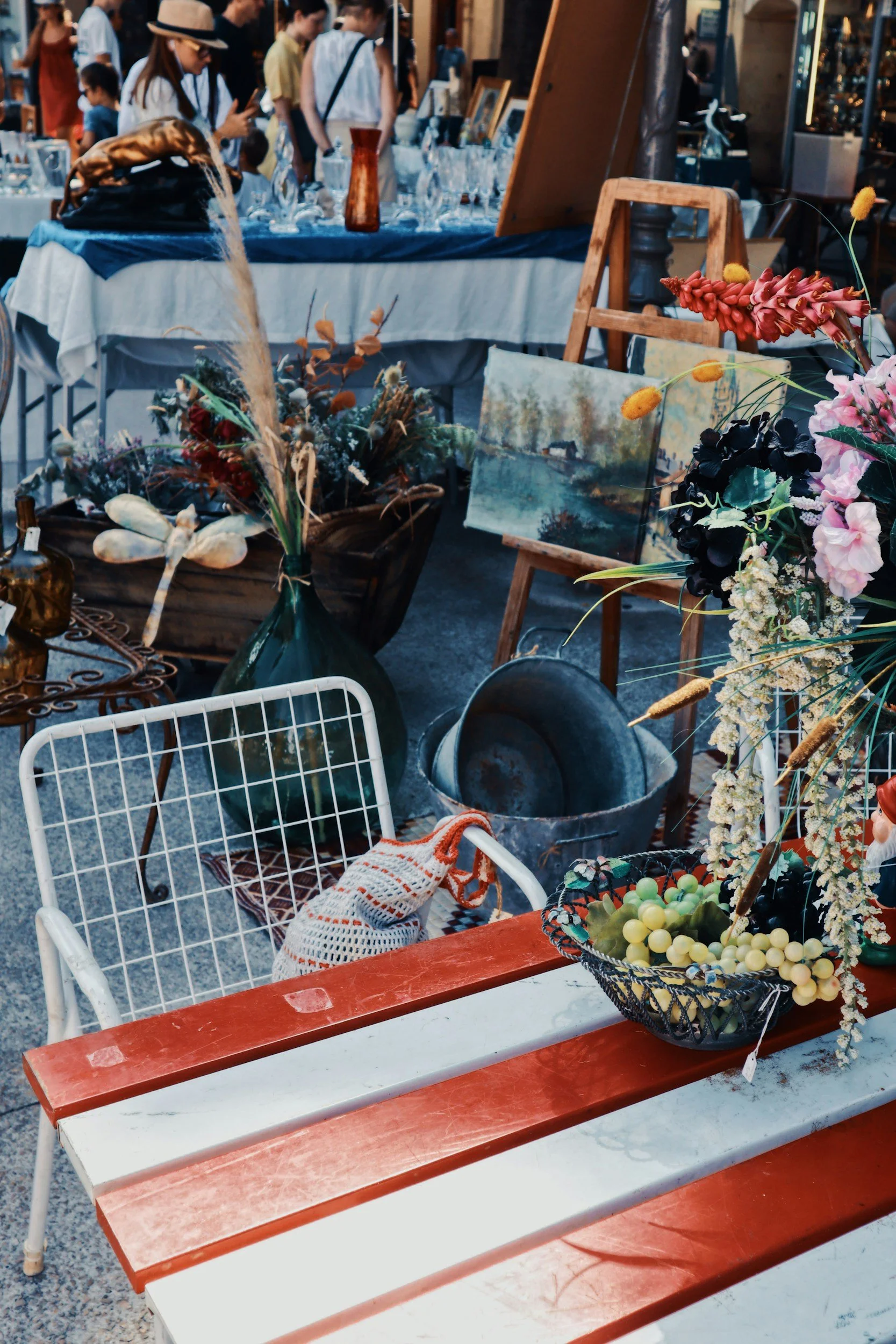 brocante in france summer