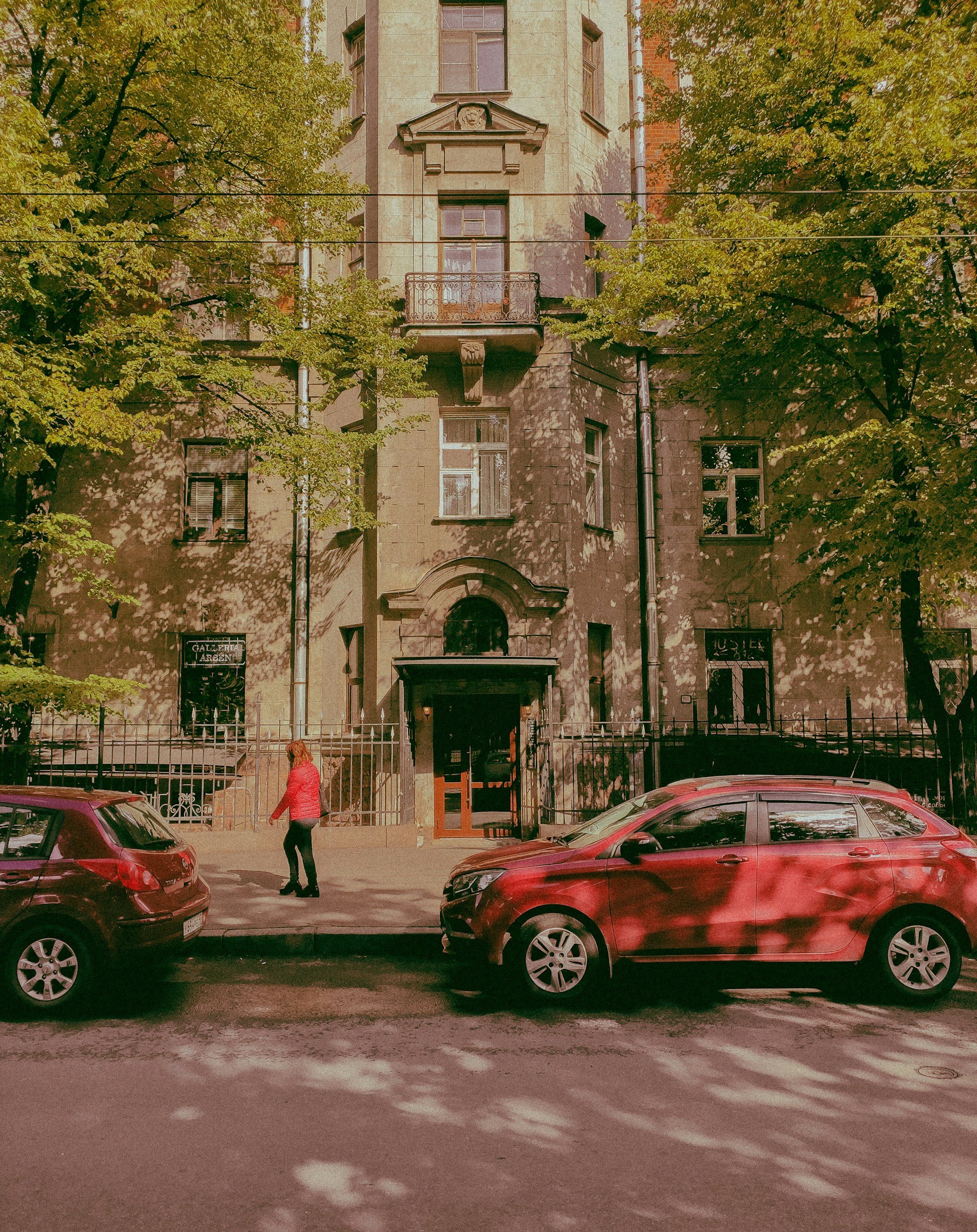 burgundy street