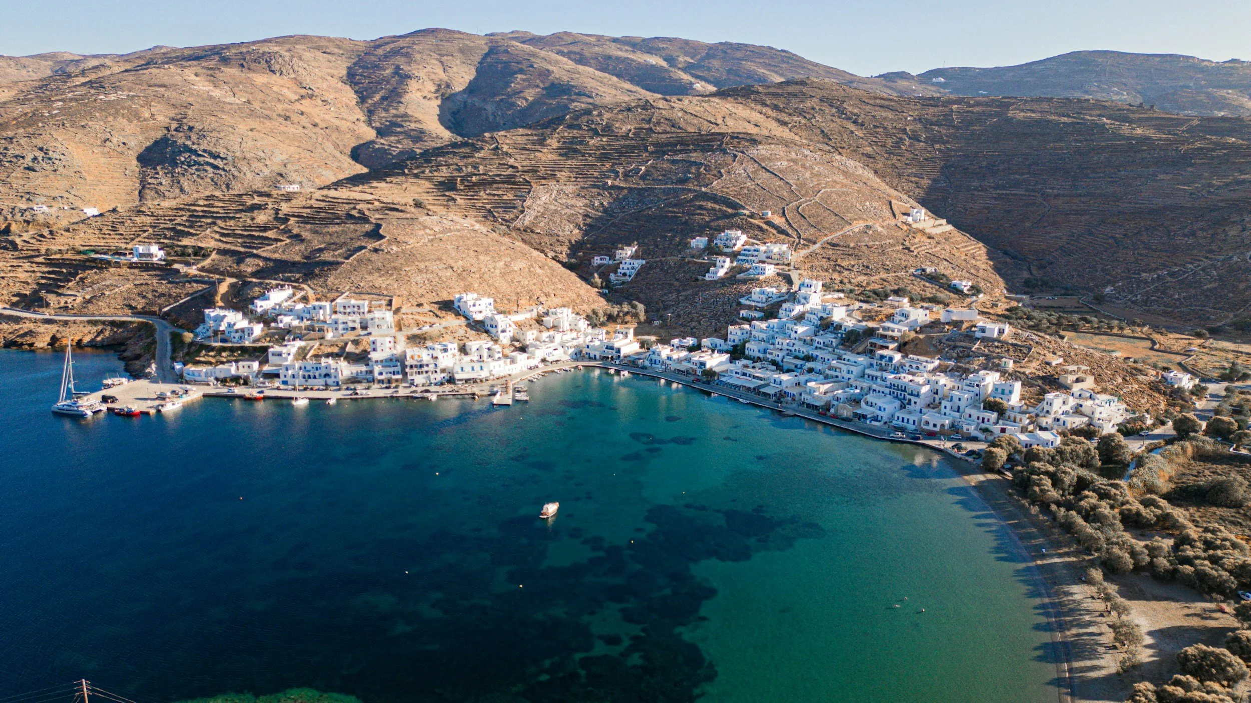 tinos beach view