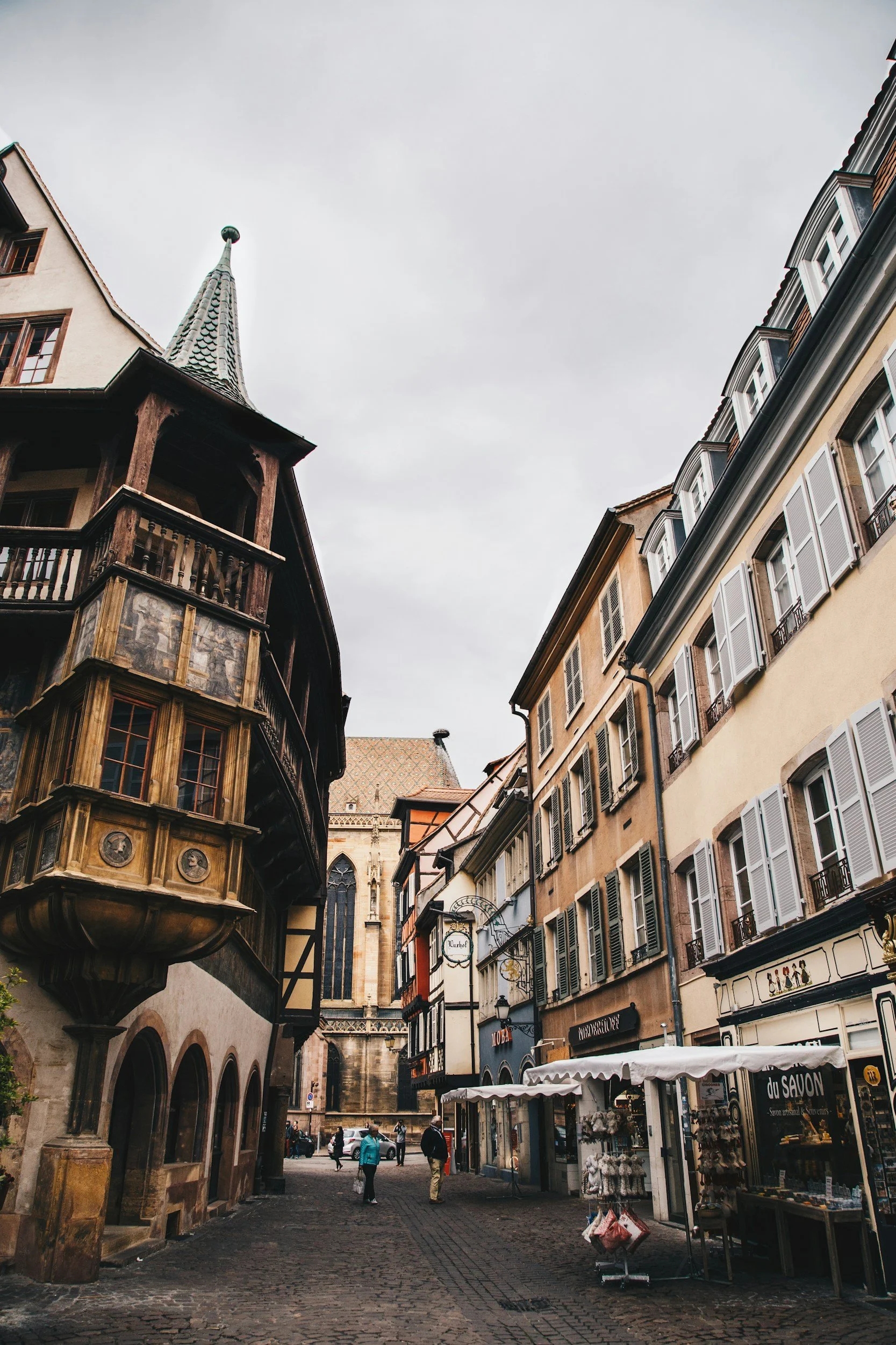 colmar house in autumn