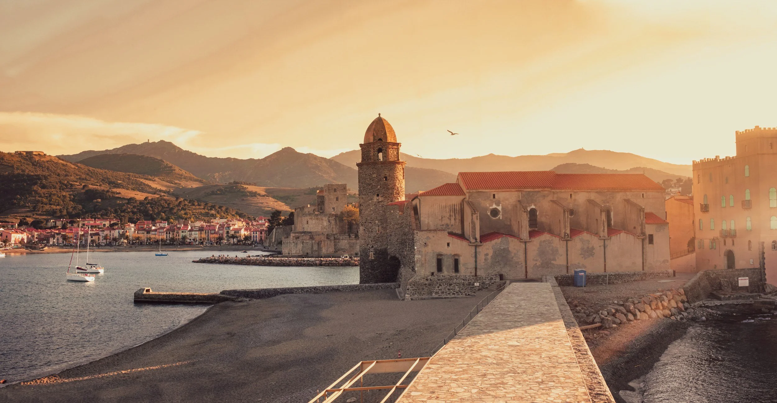 Collioure coast