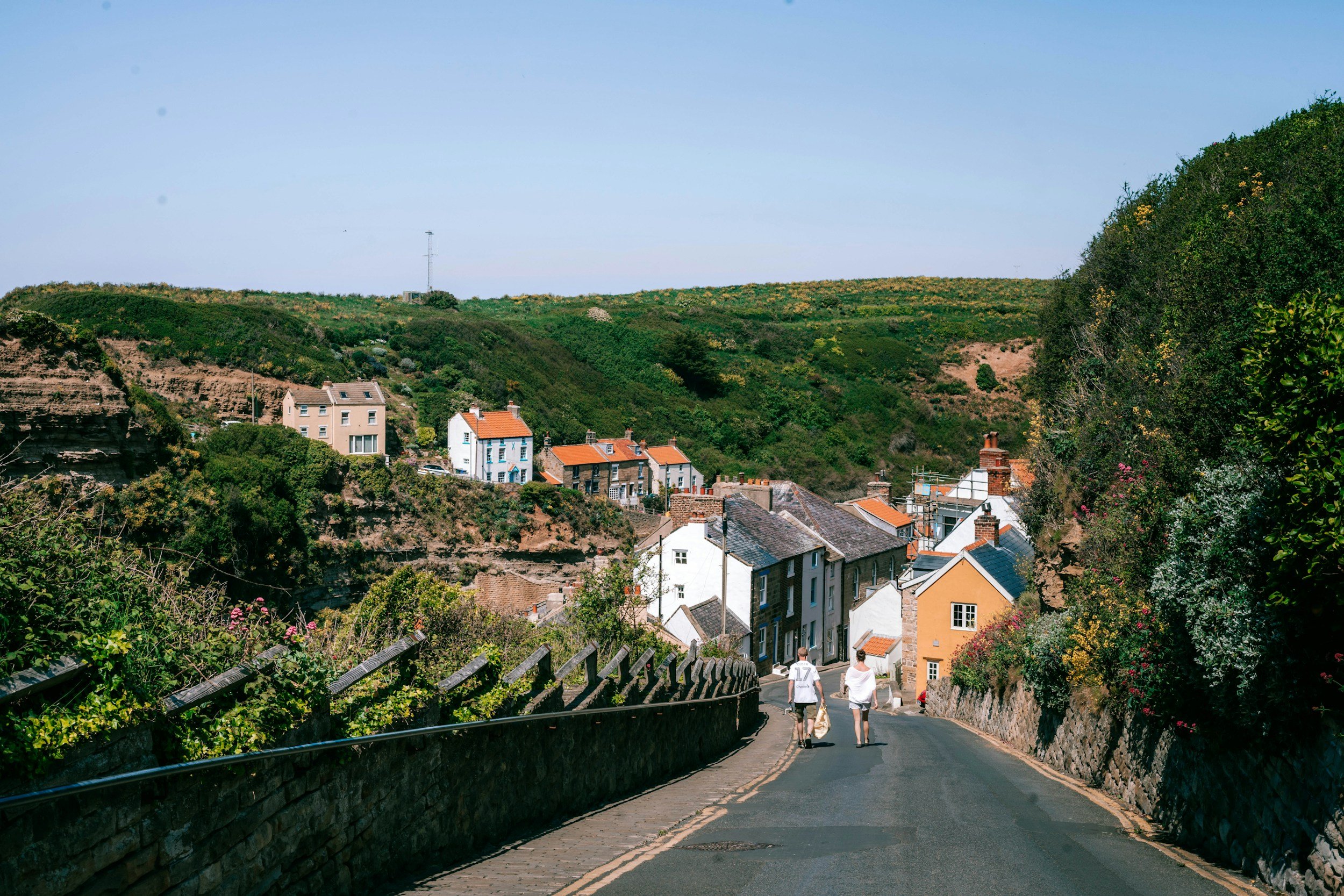 Staithes, yorkshire view