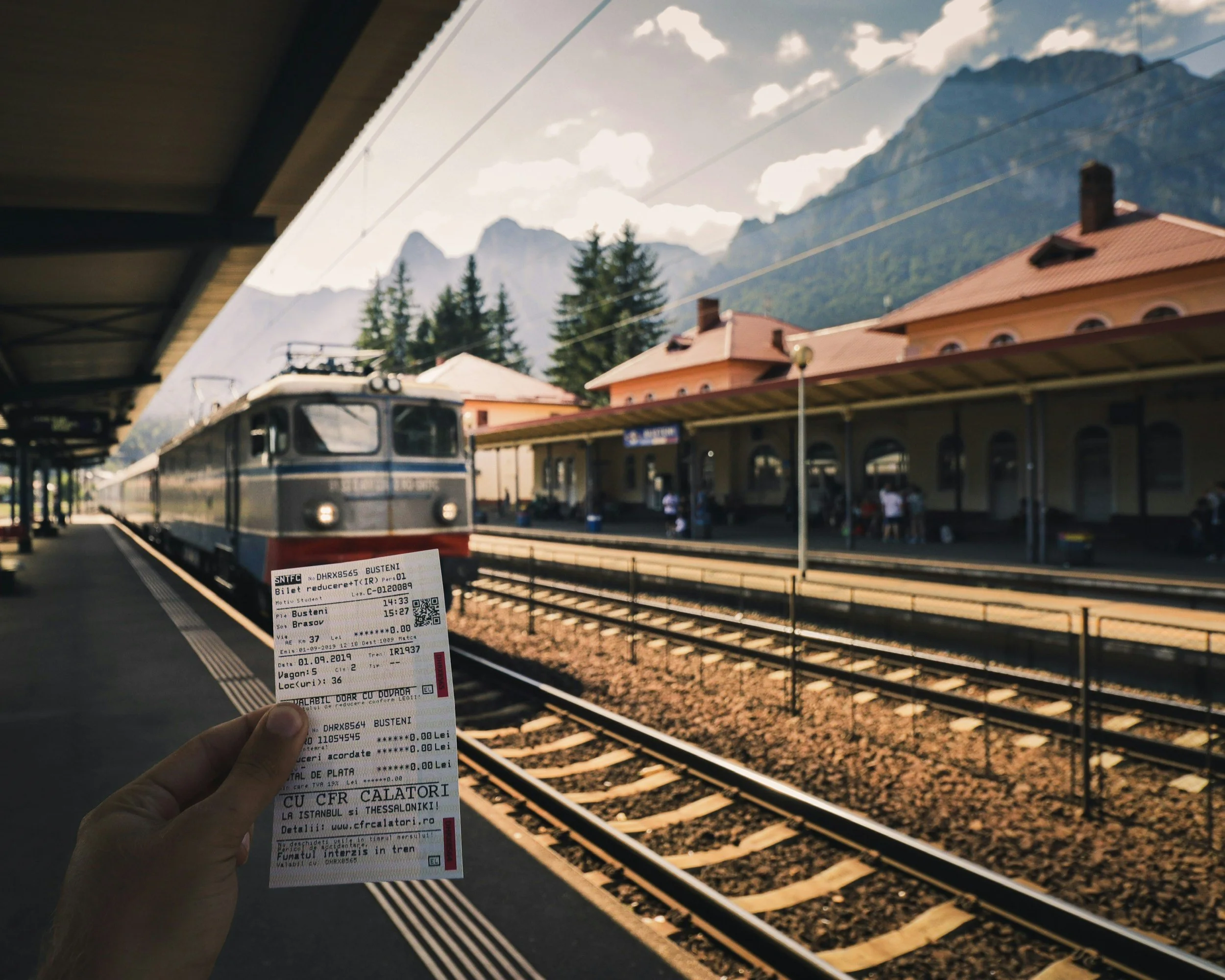 Train travel in Europe