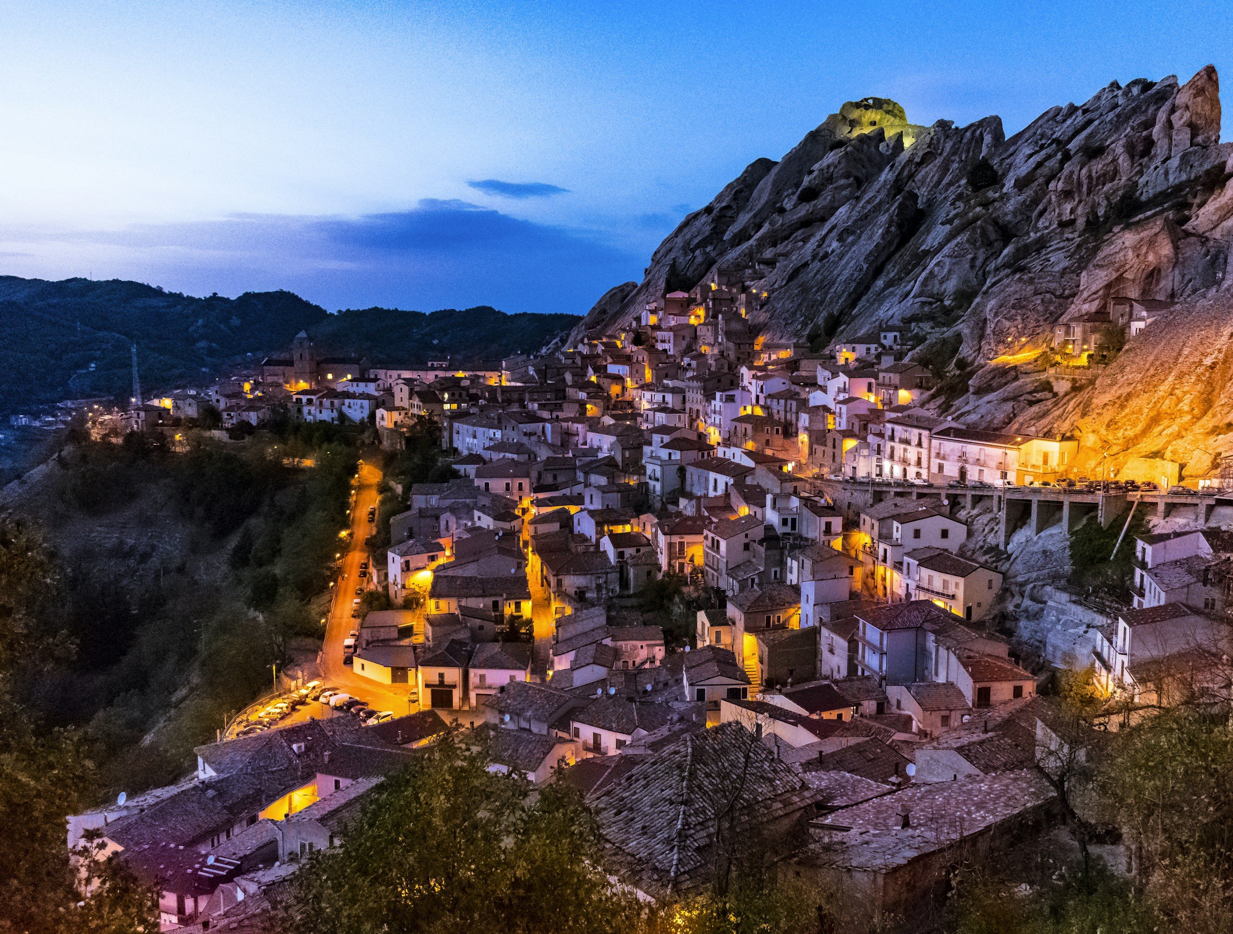 Pietrapertosa sunset