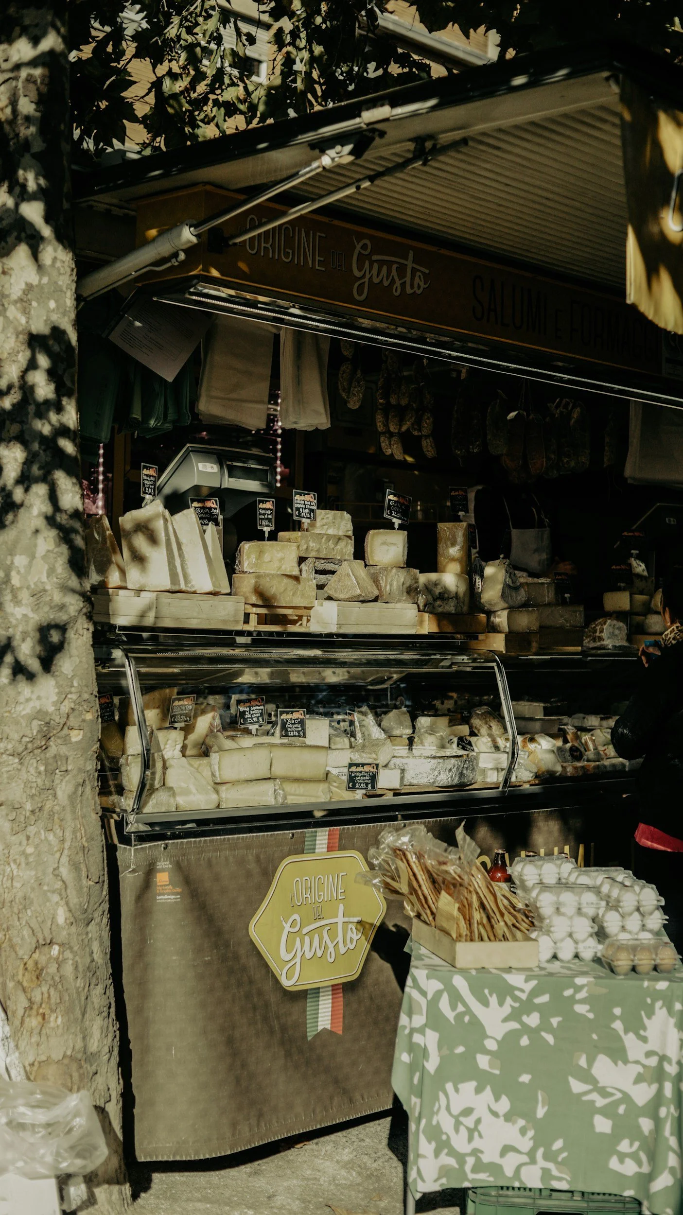 cheese at restaurant