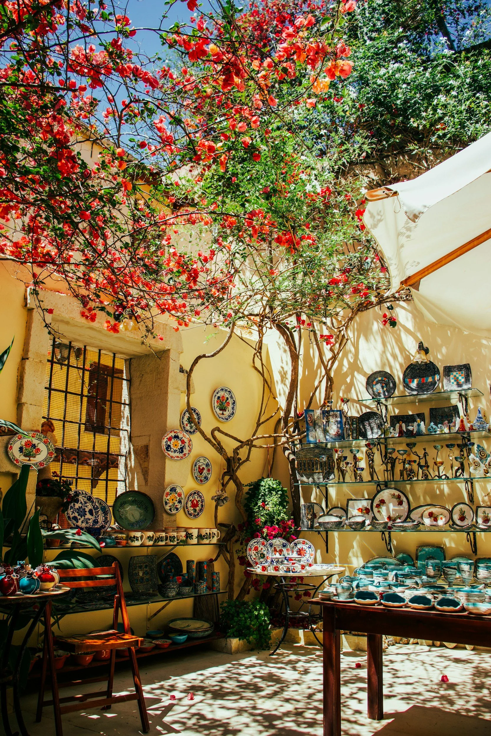 ceramic studio in Greece