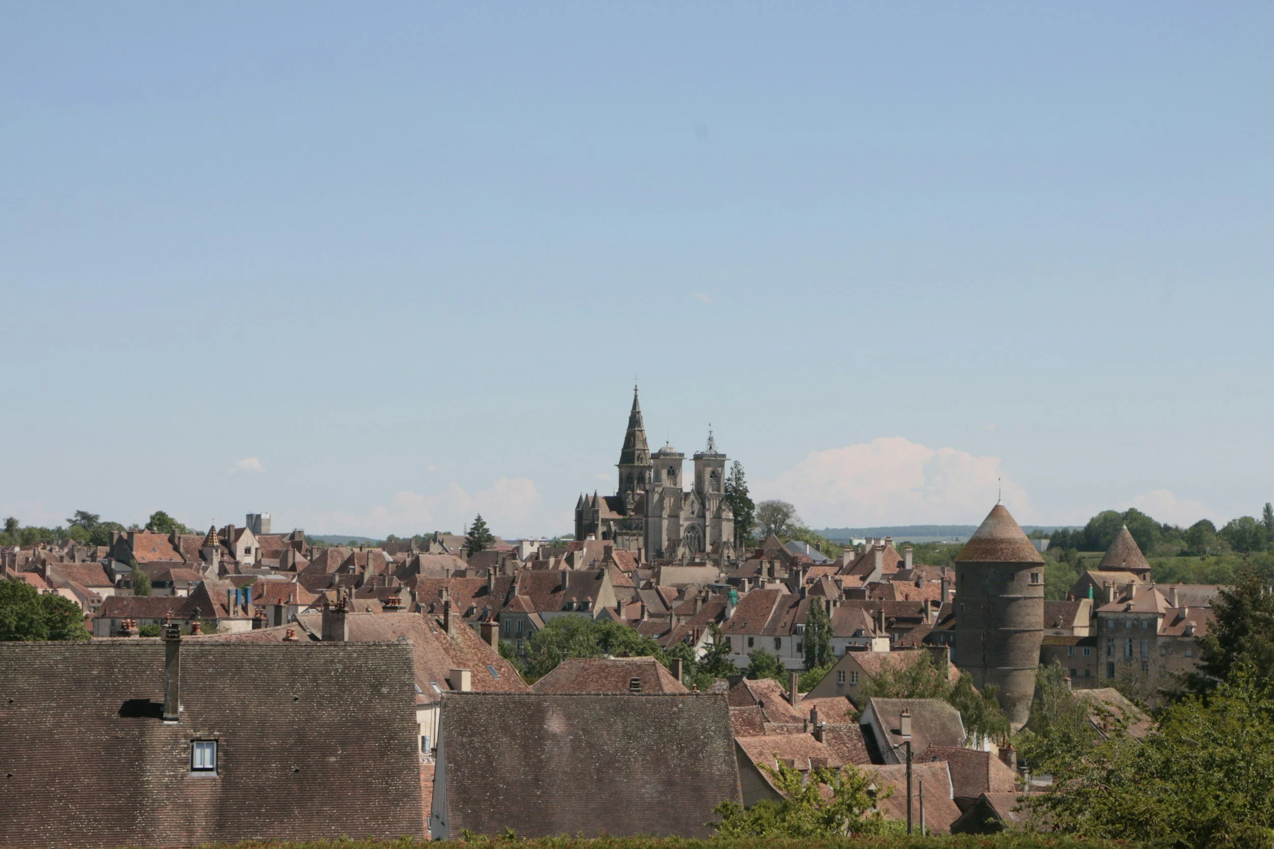 view over semur