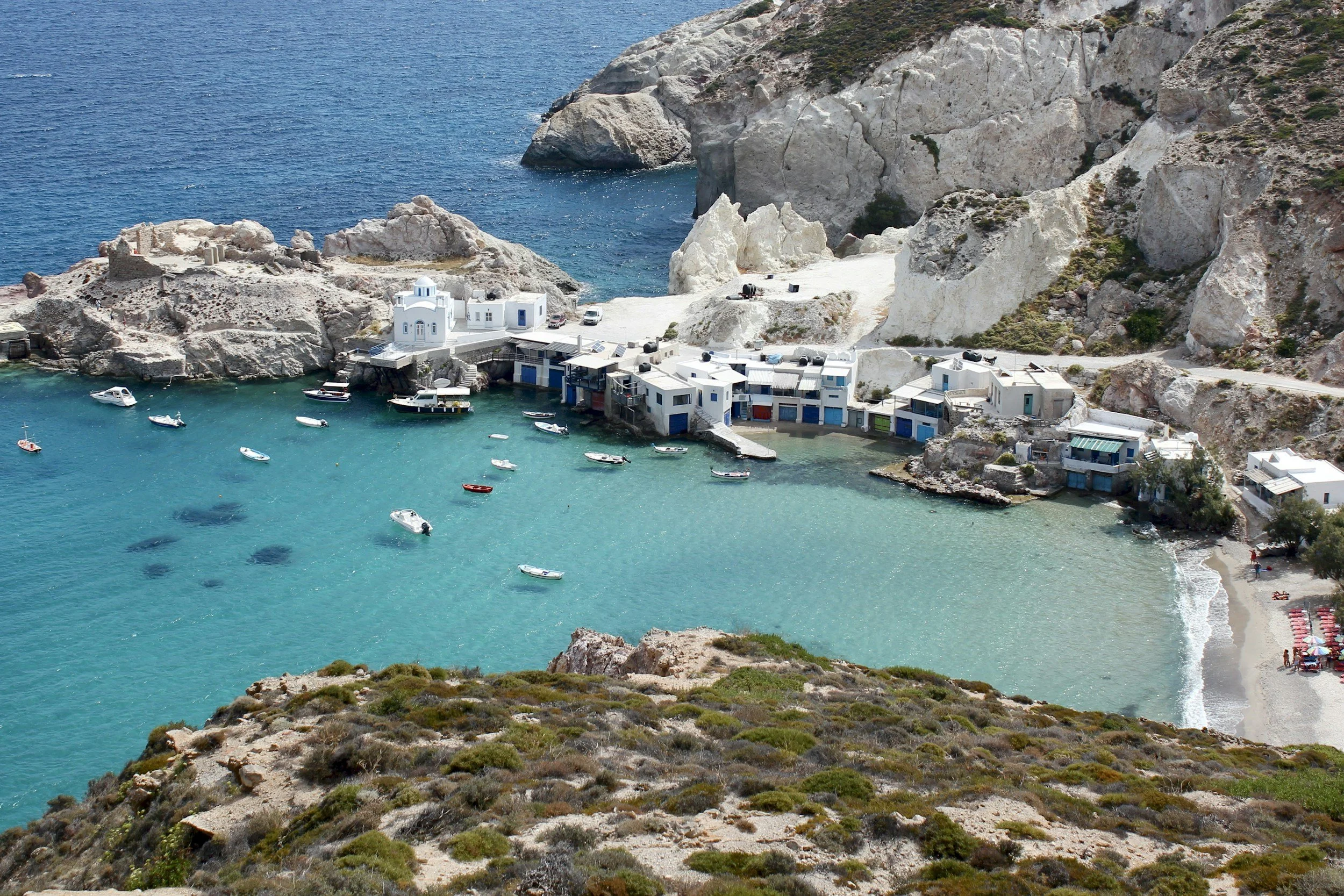 The Greek and Balearic islands I'd recommend for a solo trip