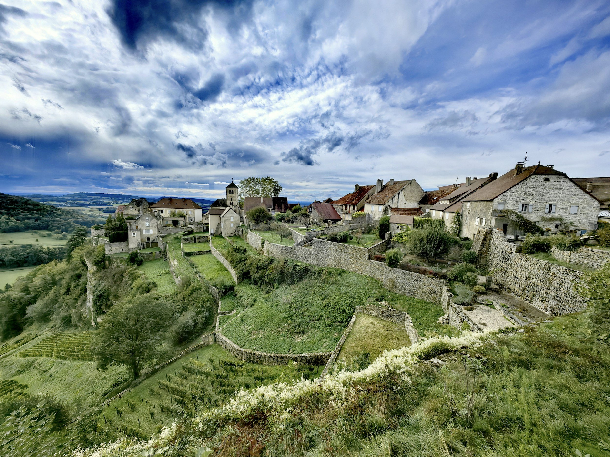 The Burgundy villages I'd actually visit by train from Dijon