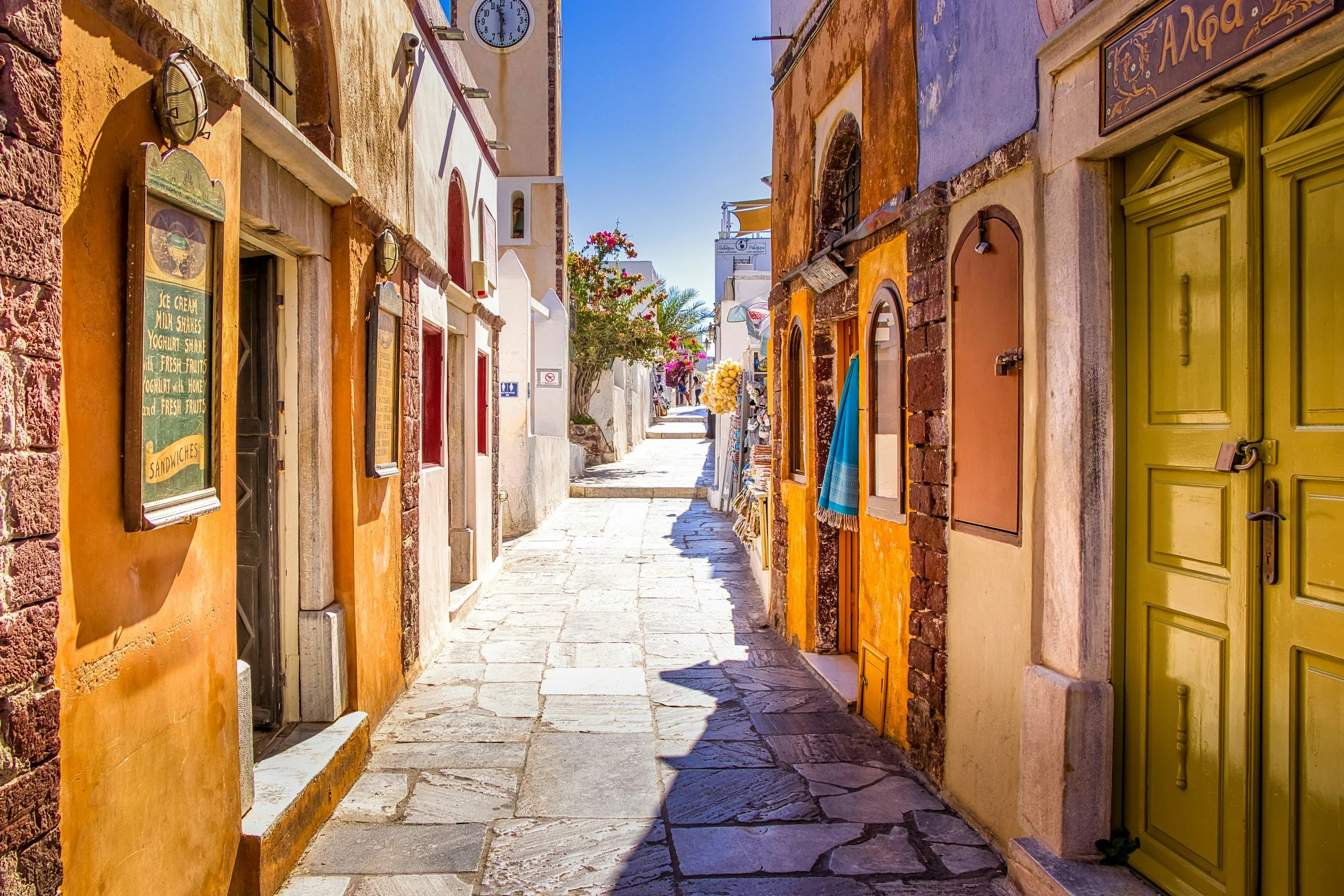 santorini street