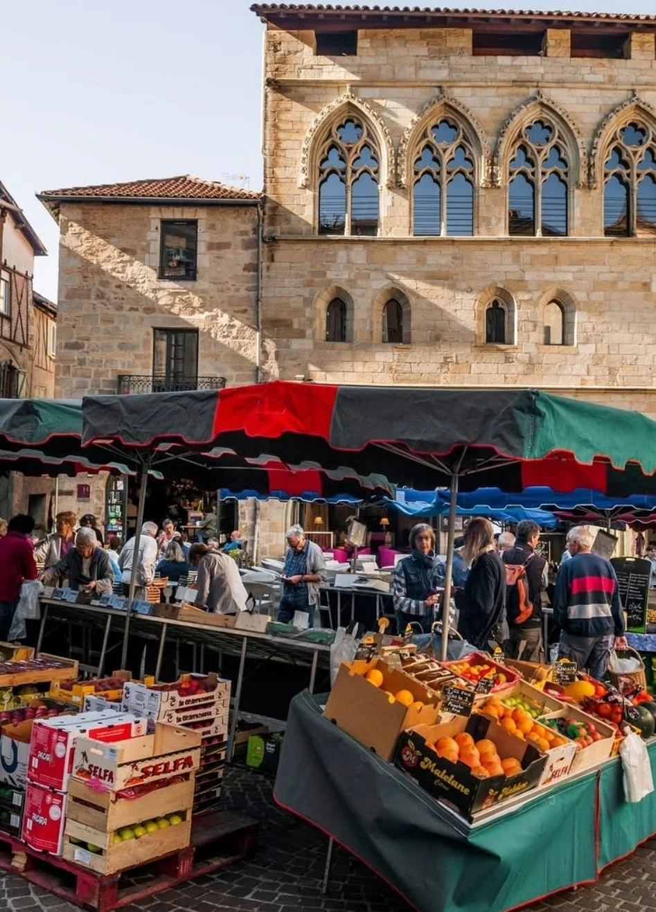 Market day in Figeac