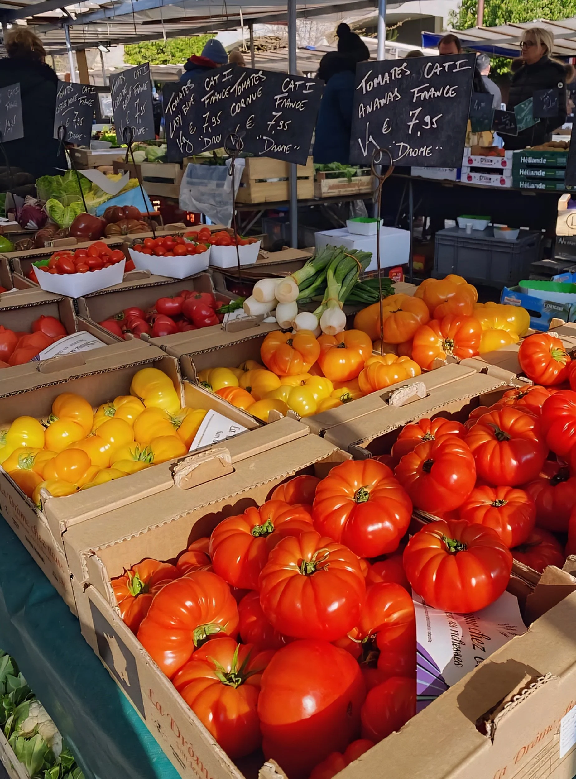 farmers market in Saint Germain