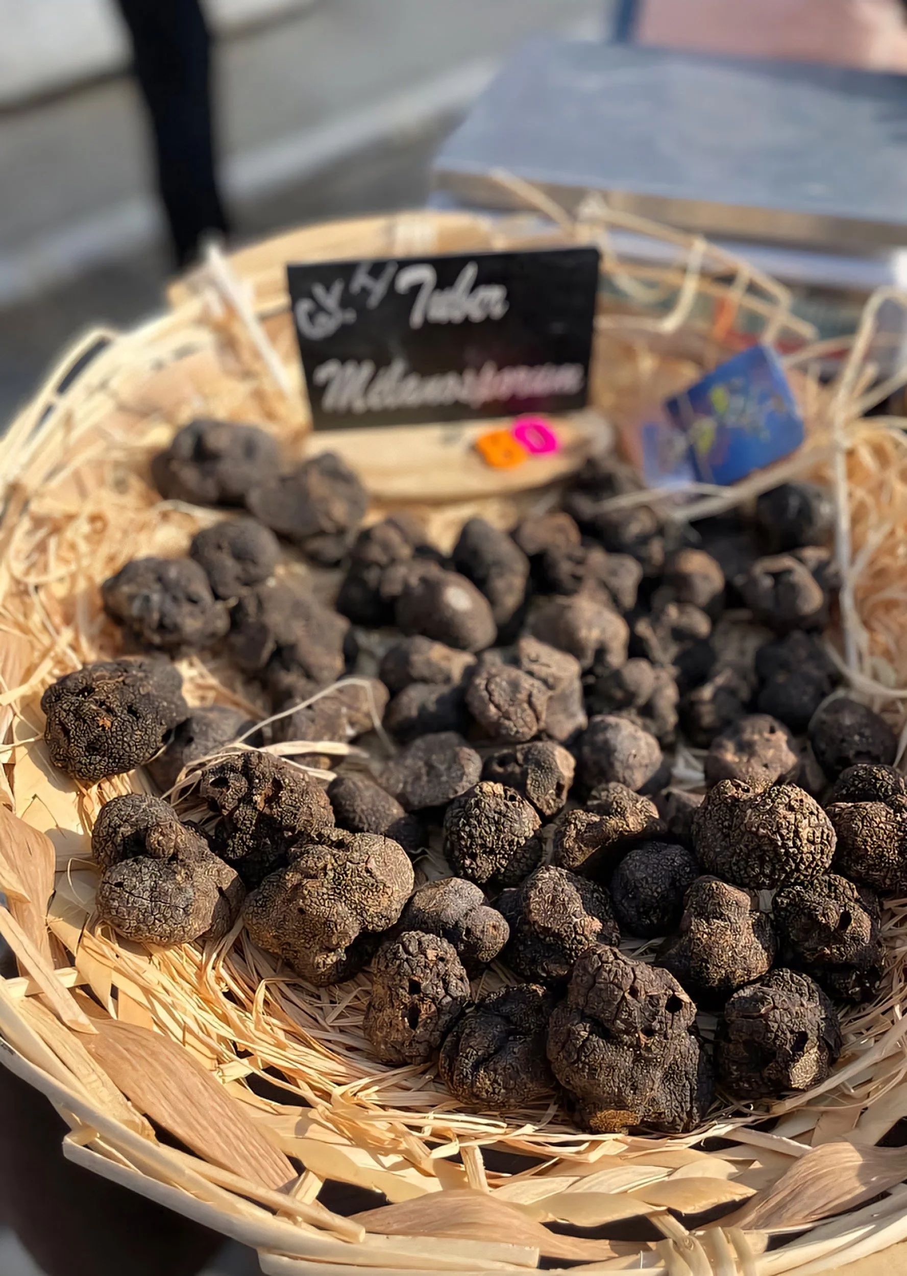 Richerenches Truffle Market basket