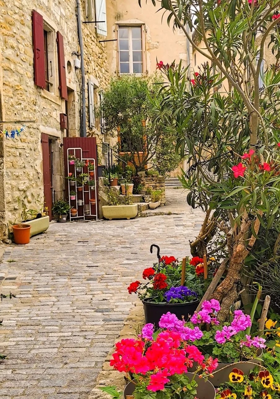 stunning street in Dieulefit