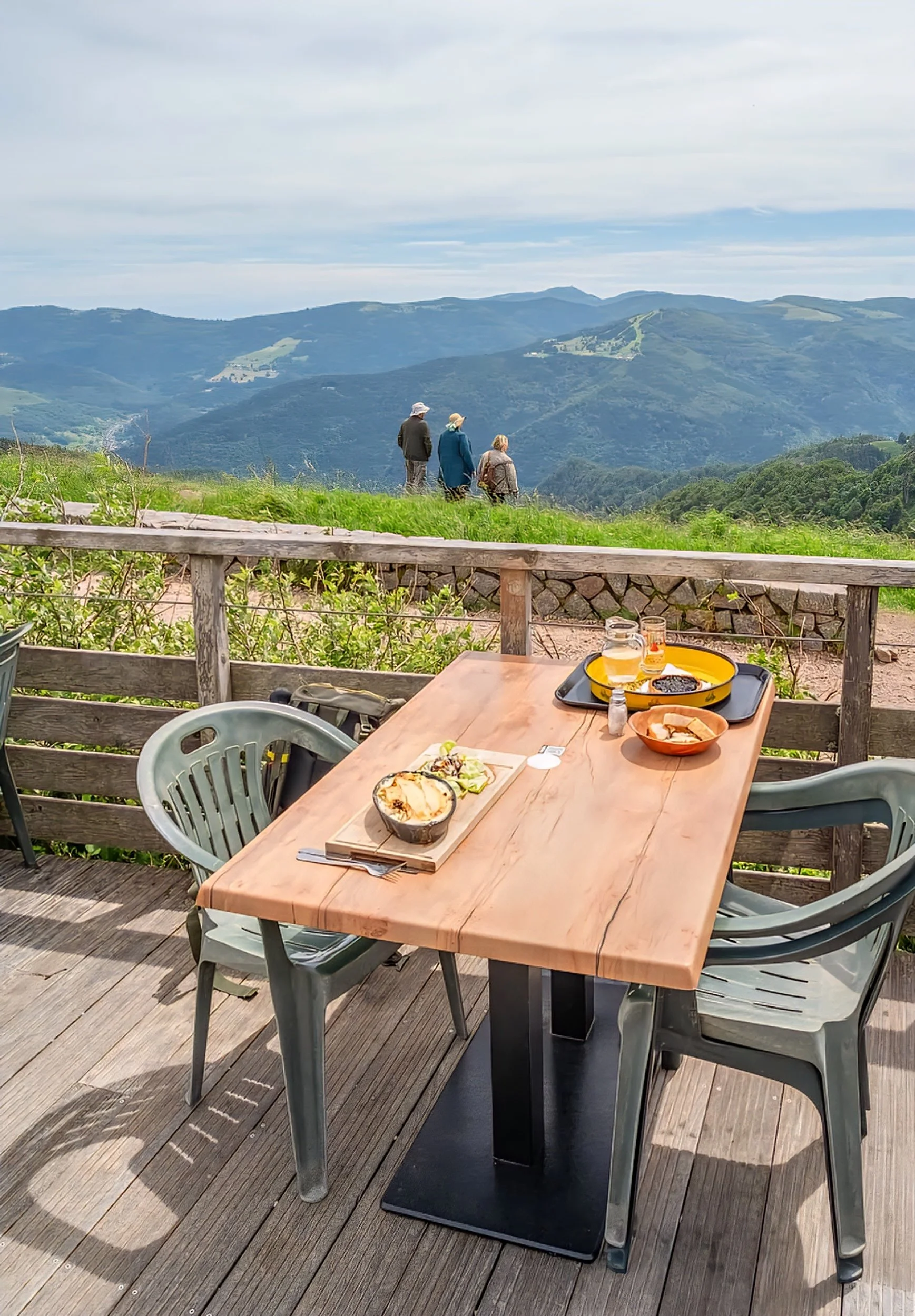 view over Gérardmer mountains