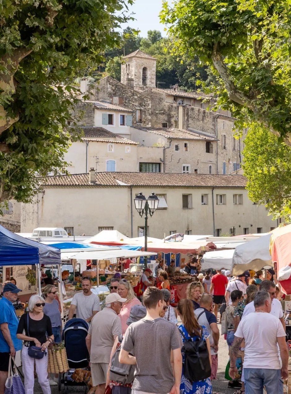 market day in Dieulefit