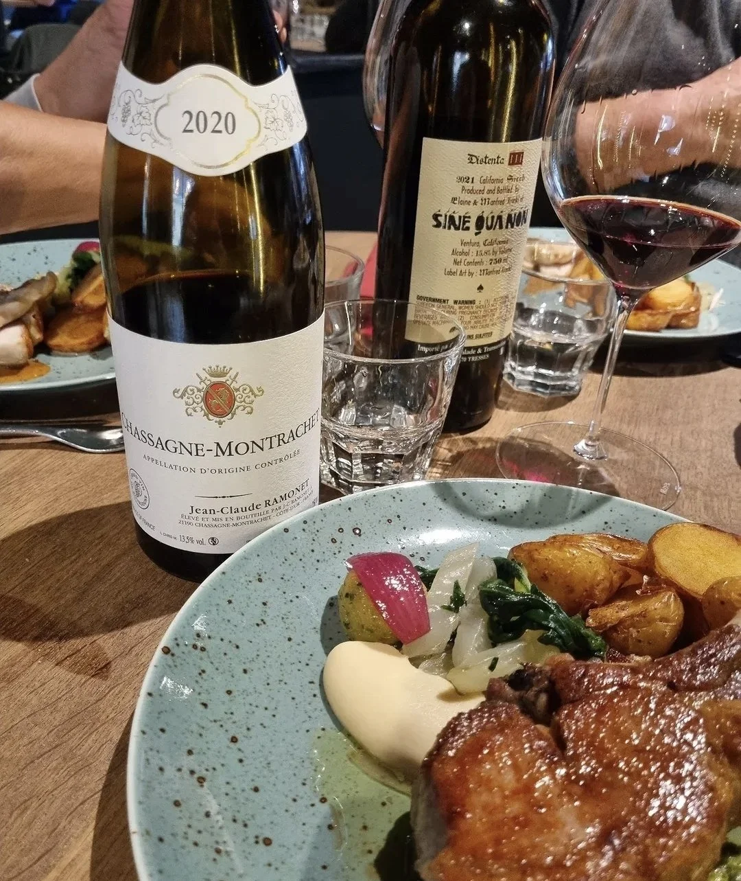 chablis restaurant duck confit