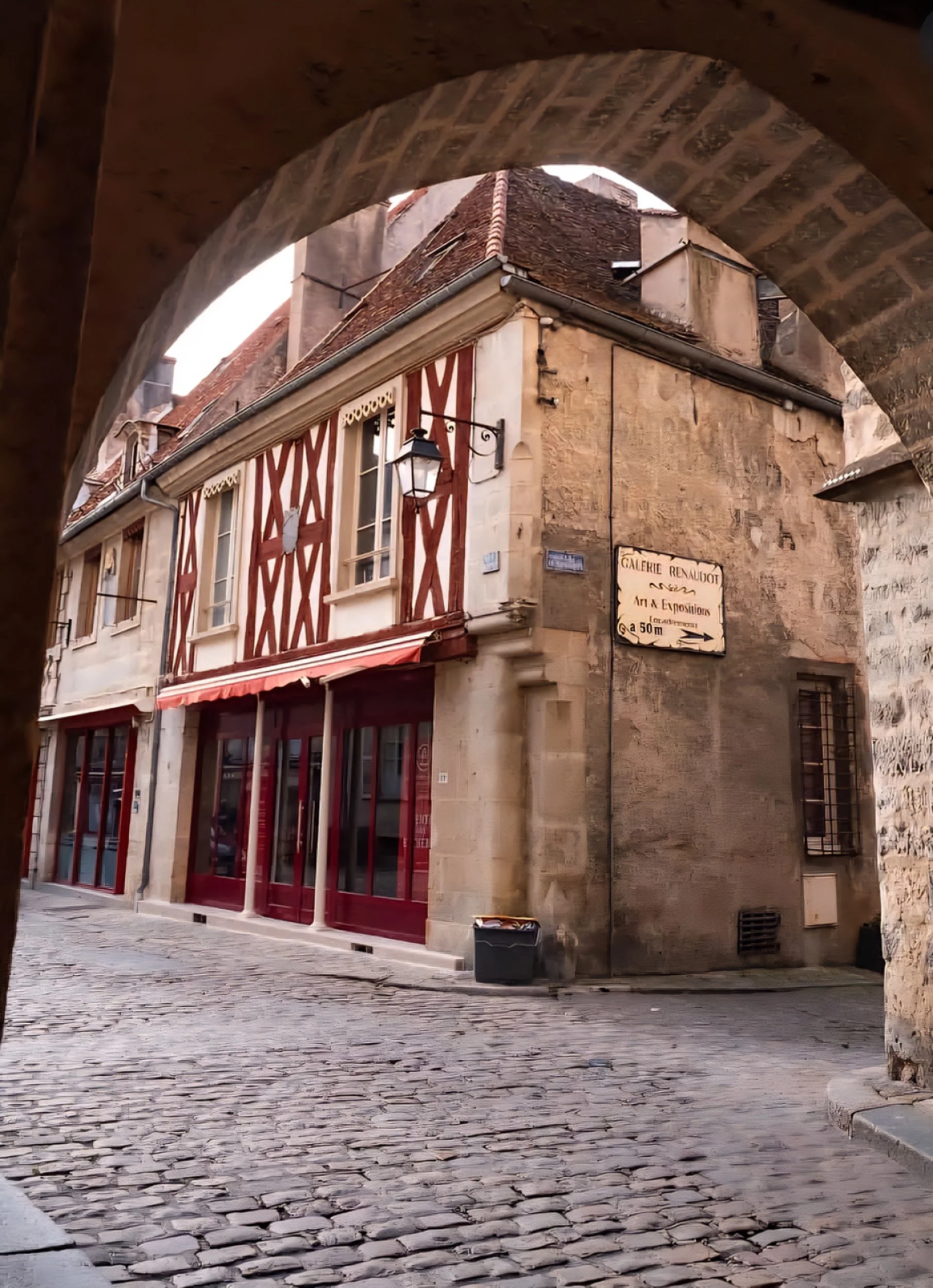 street in Semur-en-Auxois
