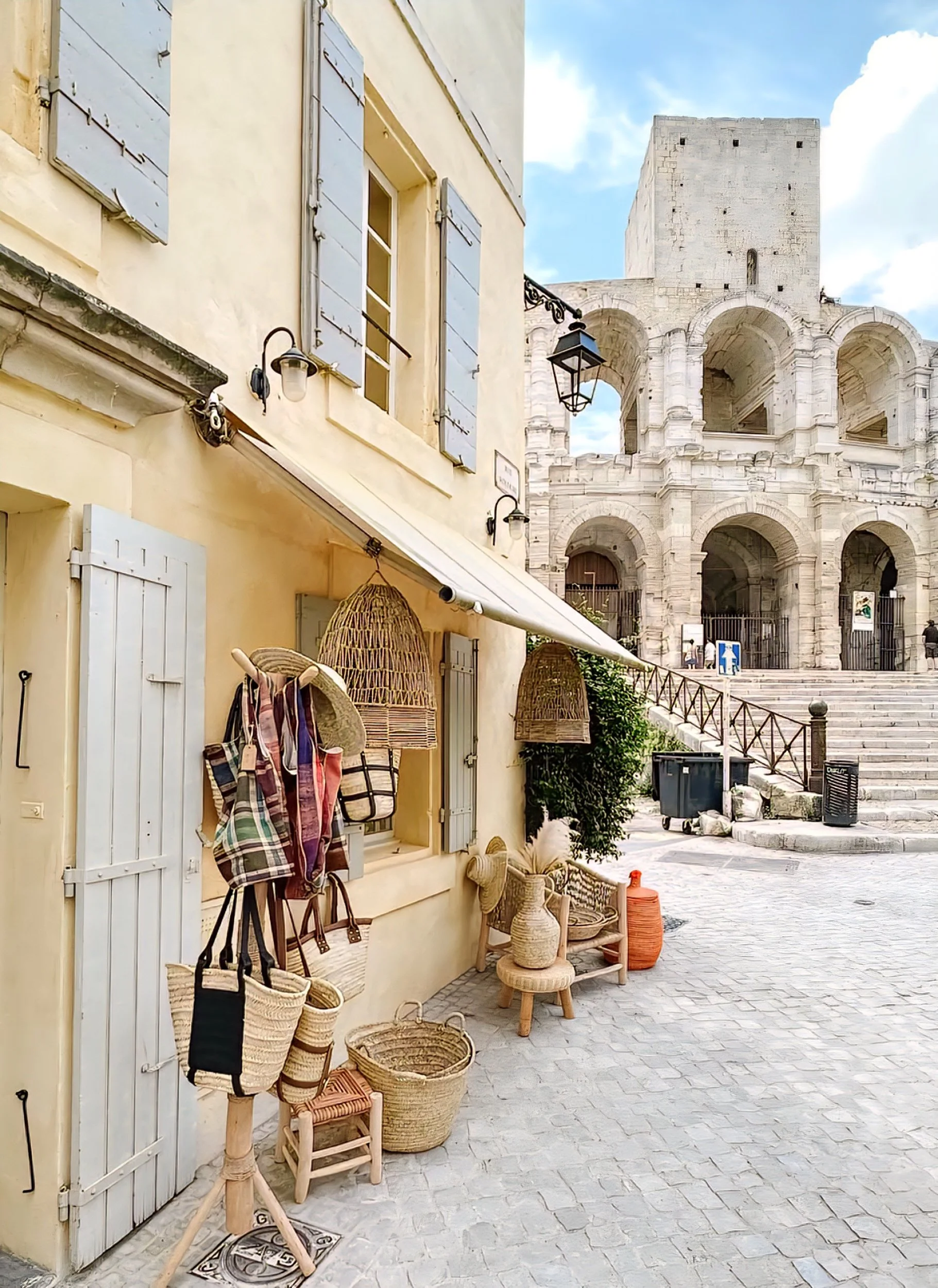 Arles market on saturday