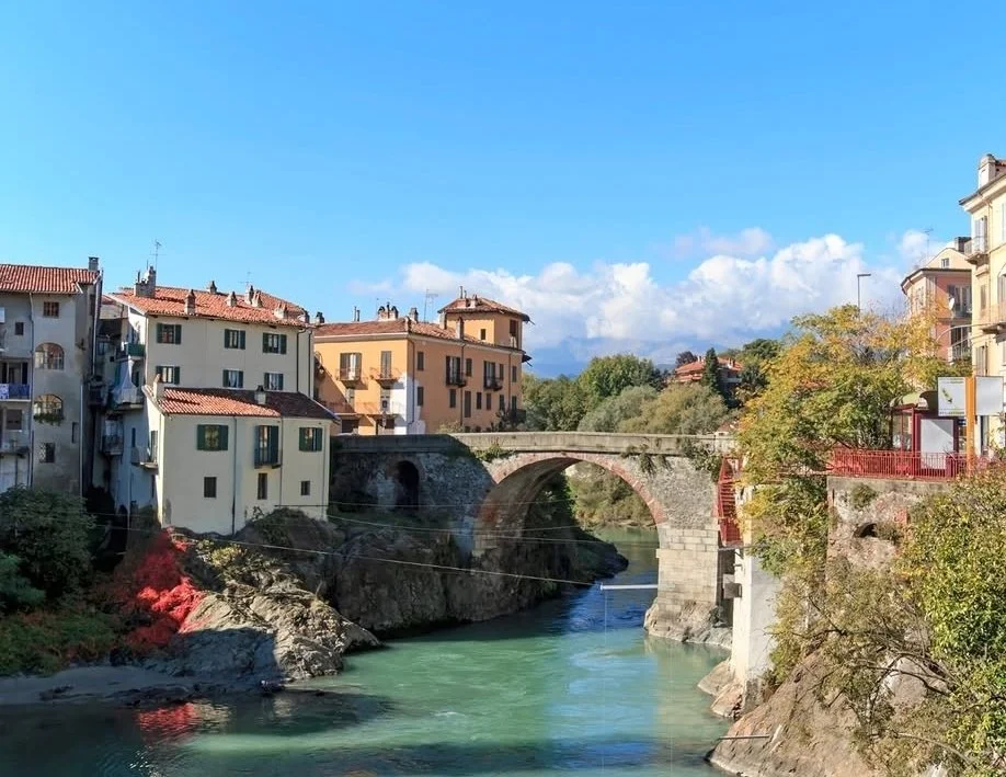 Ivrea town view