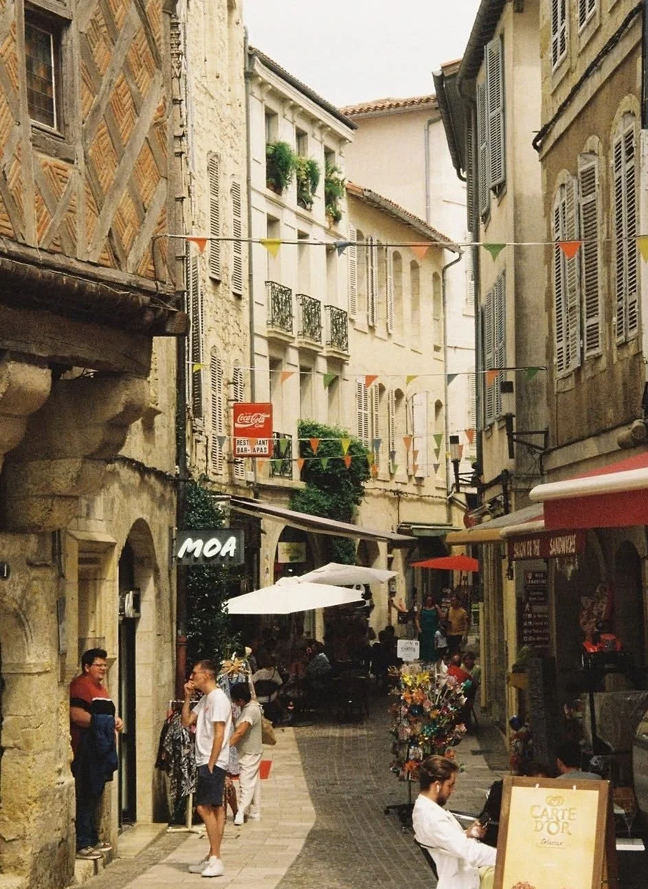 street in Auch, france