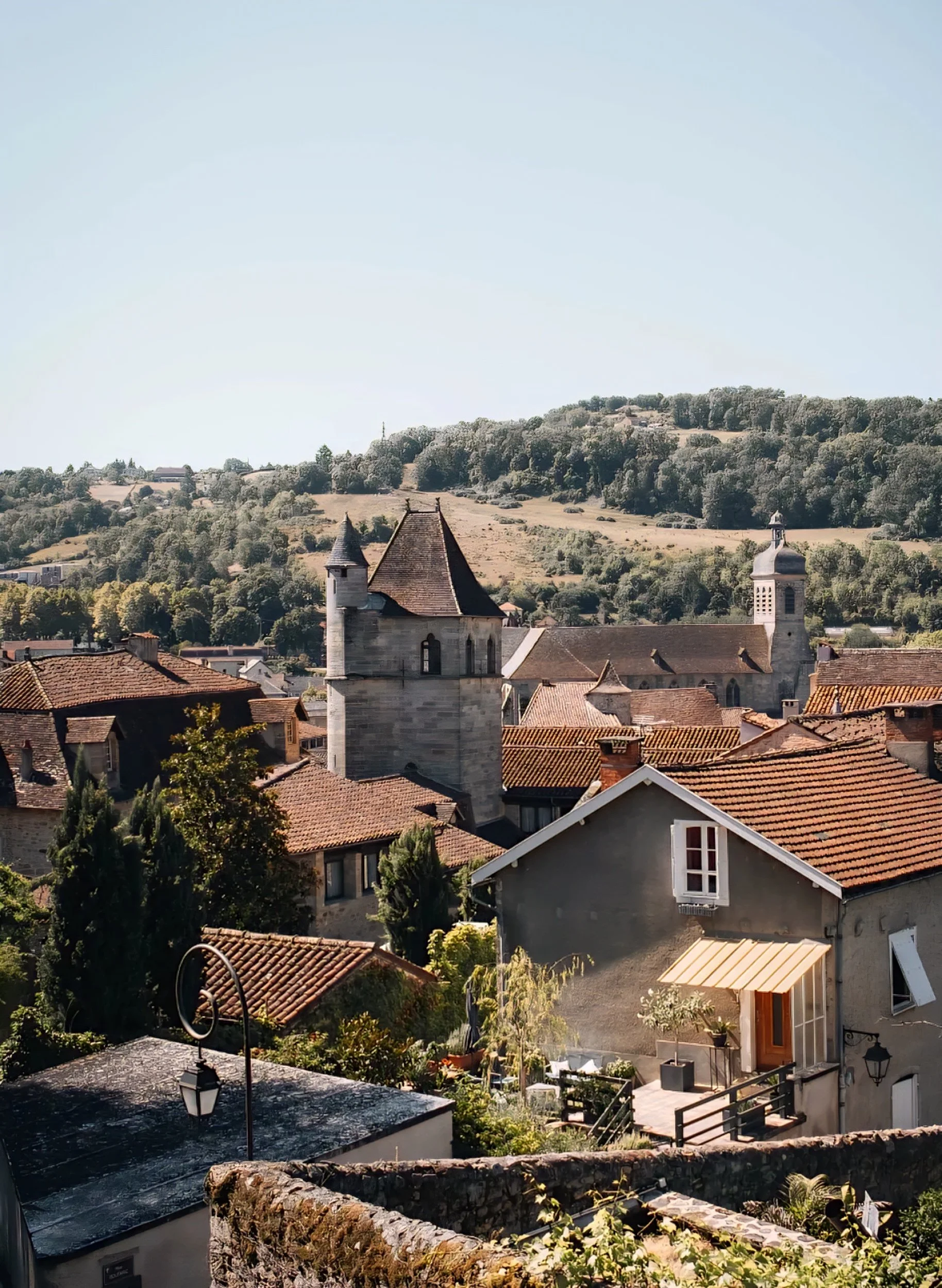View over Figeac