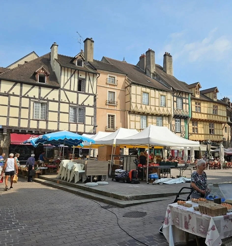 market in Chalon-sur-Saône