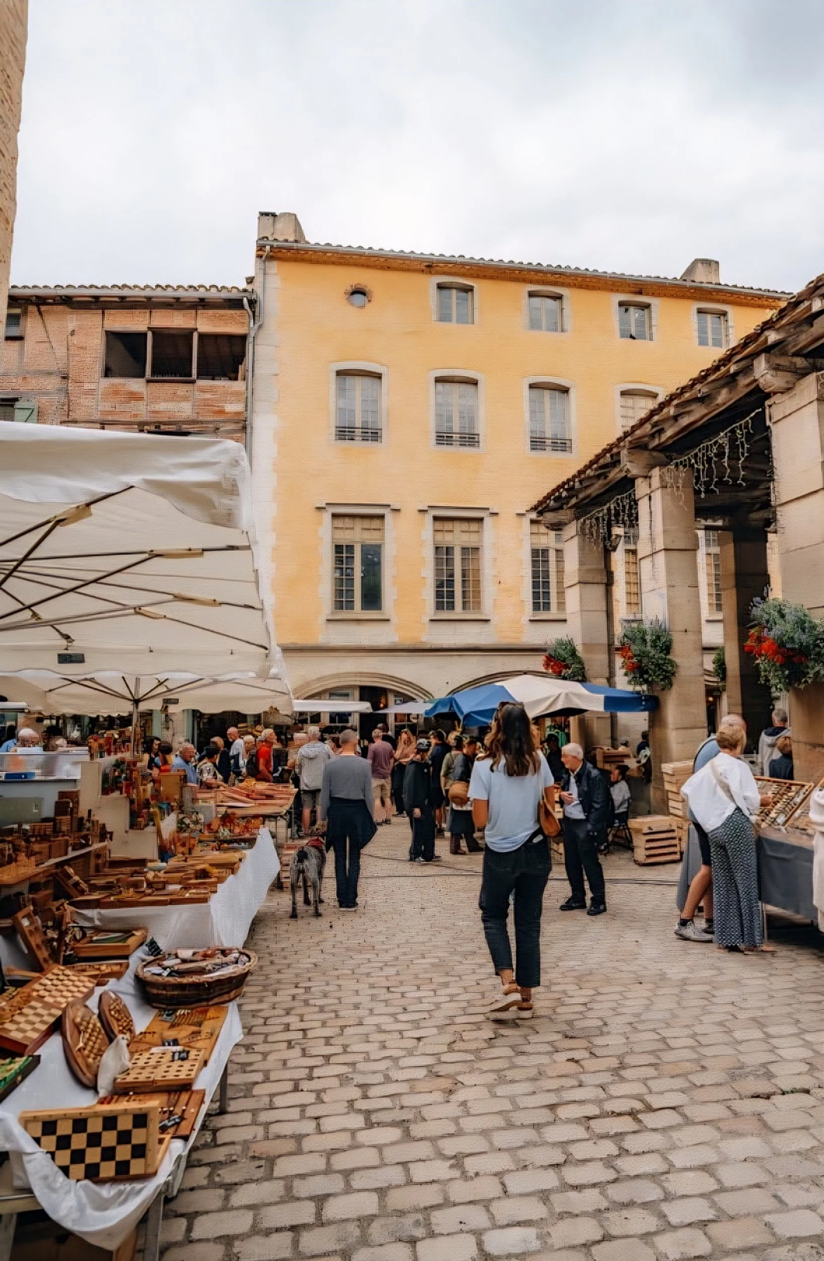 market in Saint-Antonin-Noble-Val