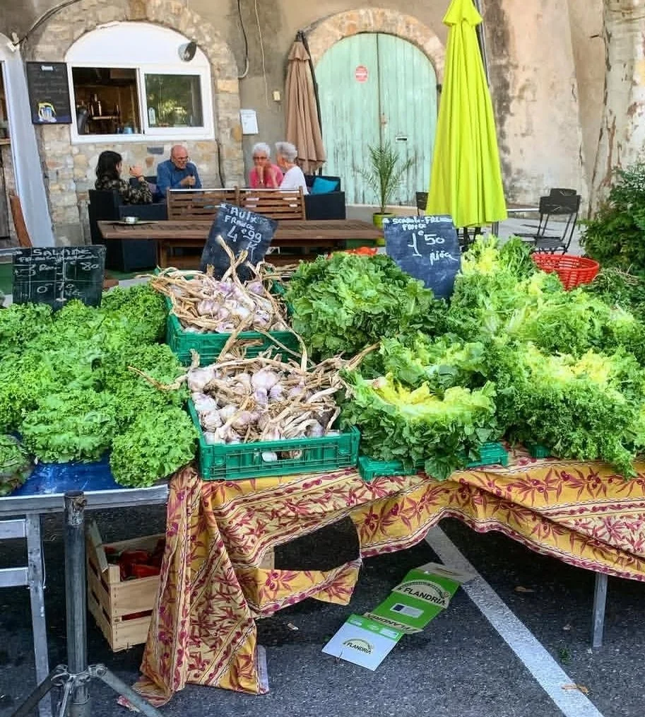 local produce nyons market
