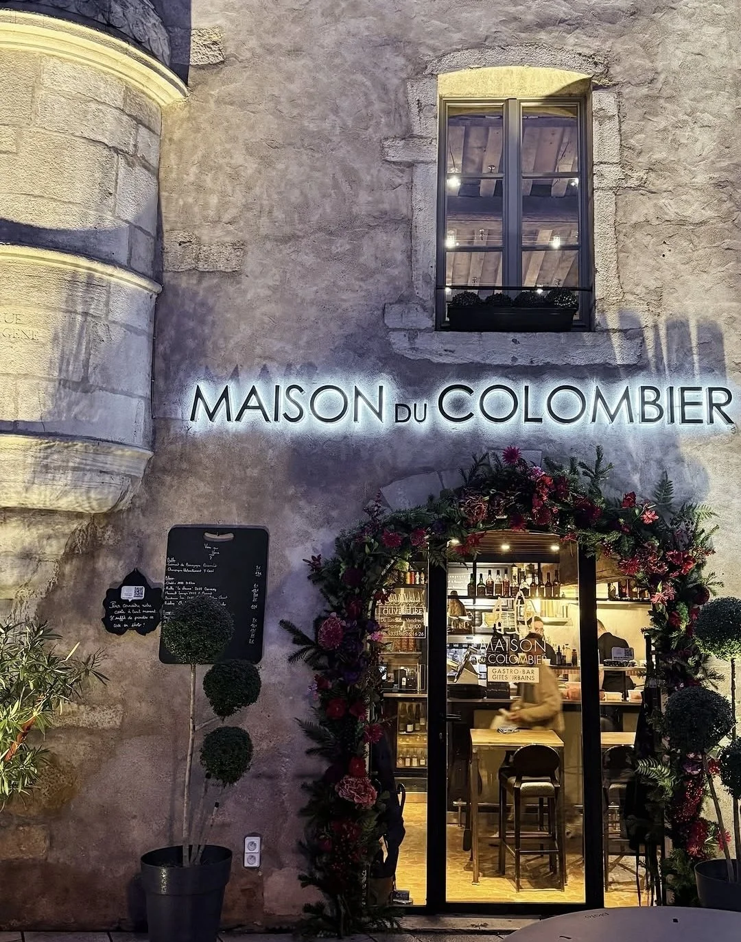 wine bar in beaune