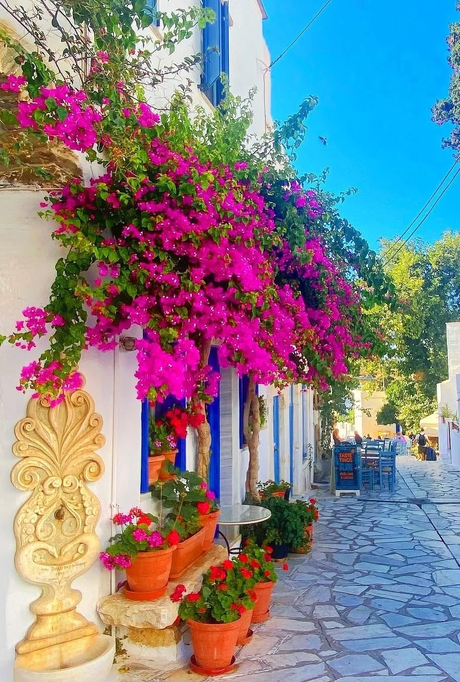 boutique on Tinos island